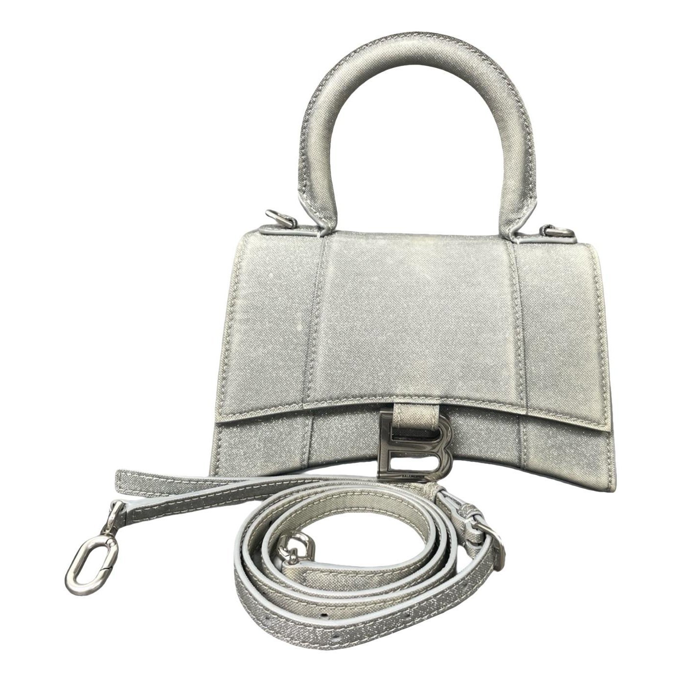 Hourglass cloth handbag