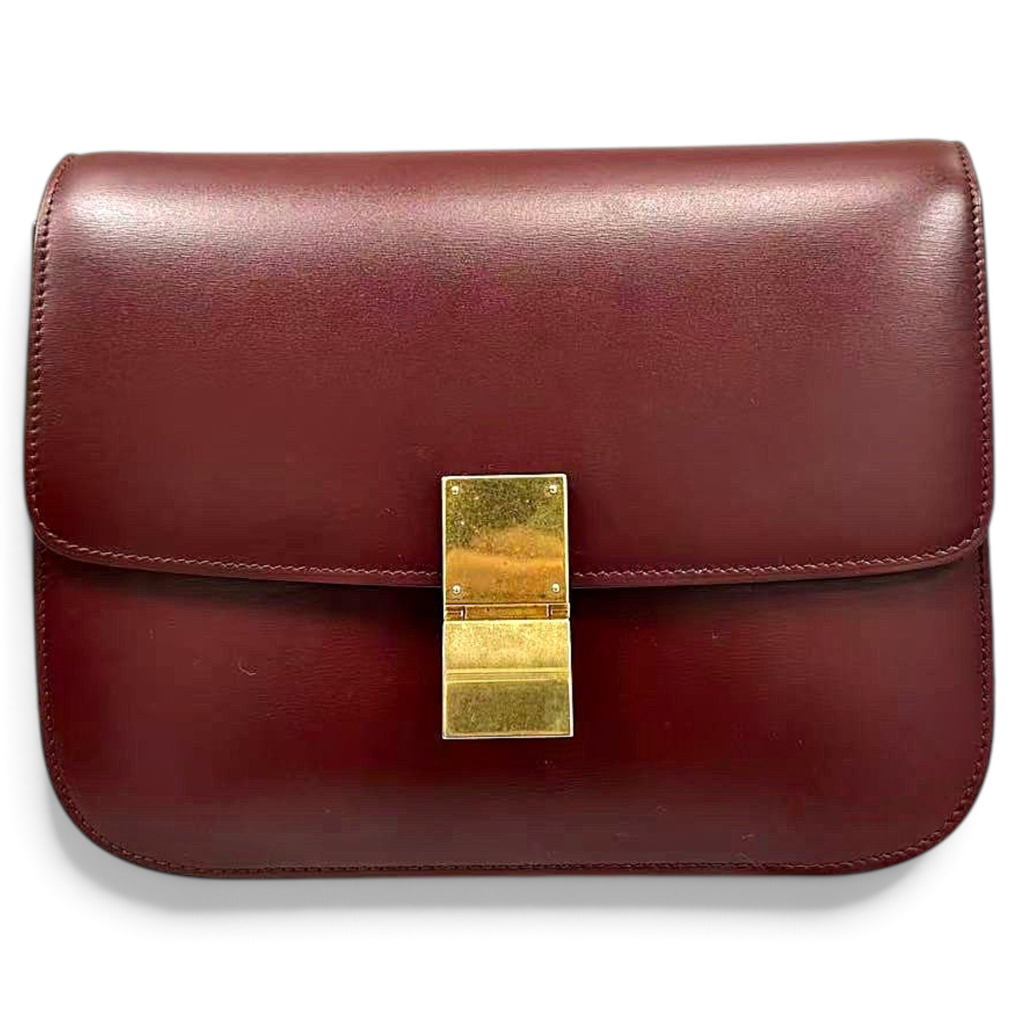 Classic leather handbag