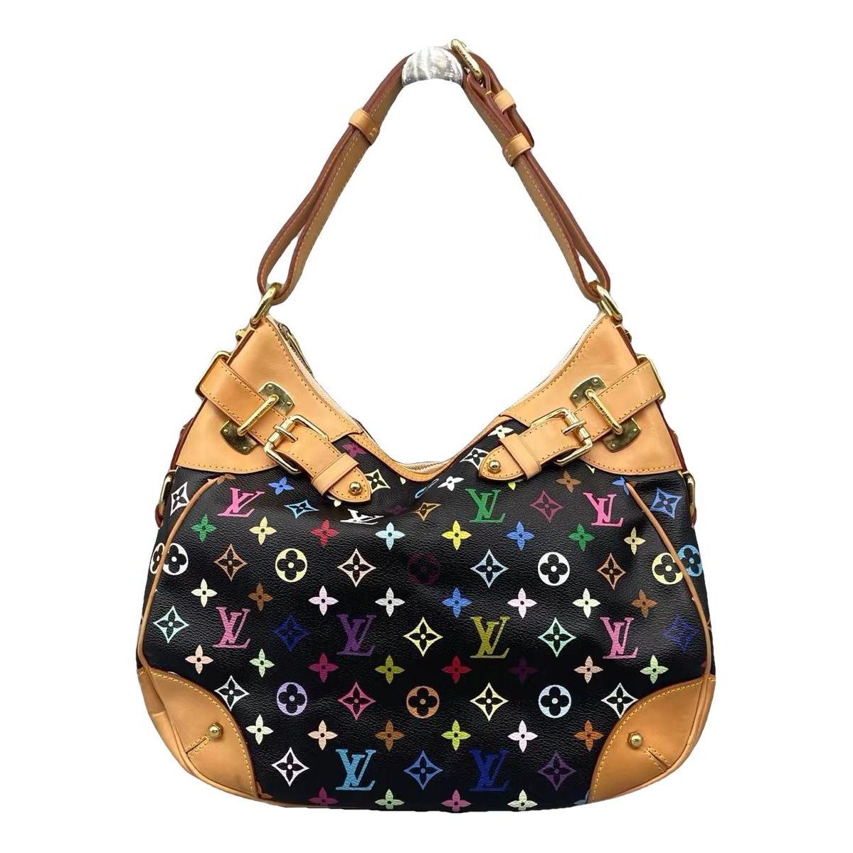 Greta leather handbag