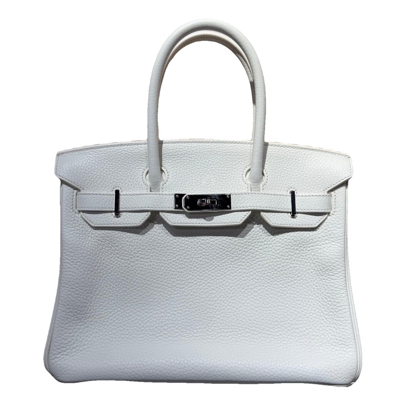 Birkin 30 leather handbag