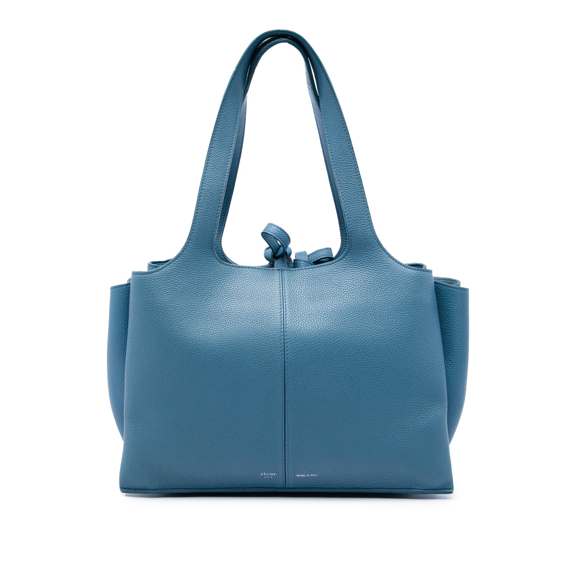 Tri-Fold pony-style calfskin tote