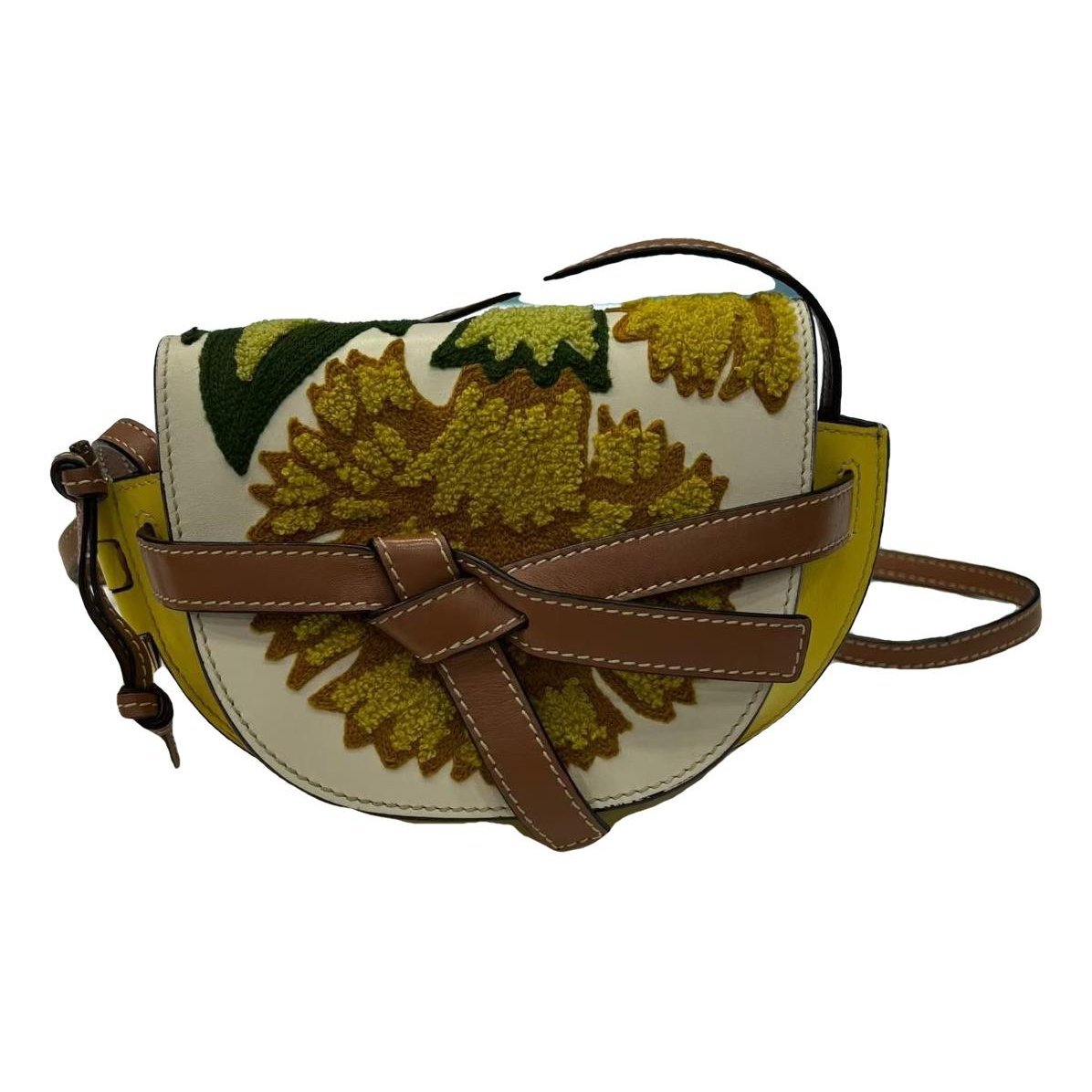 Gate leather handbag
