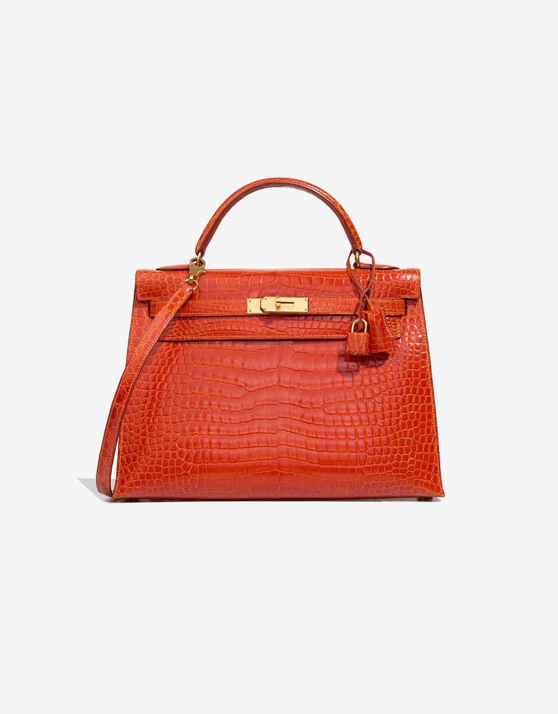 
		Kelly 32 Porosus Crocodile Orange    