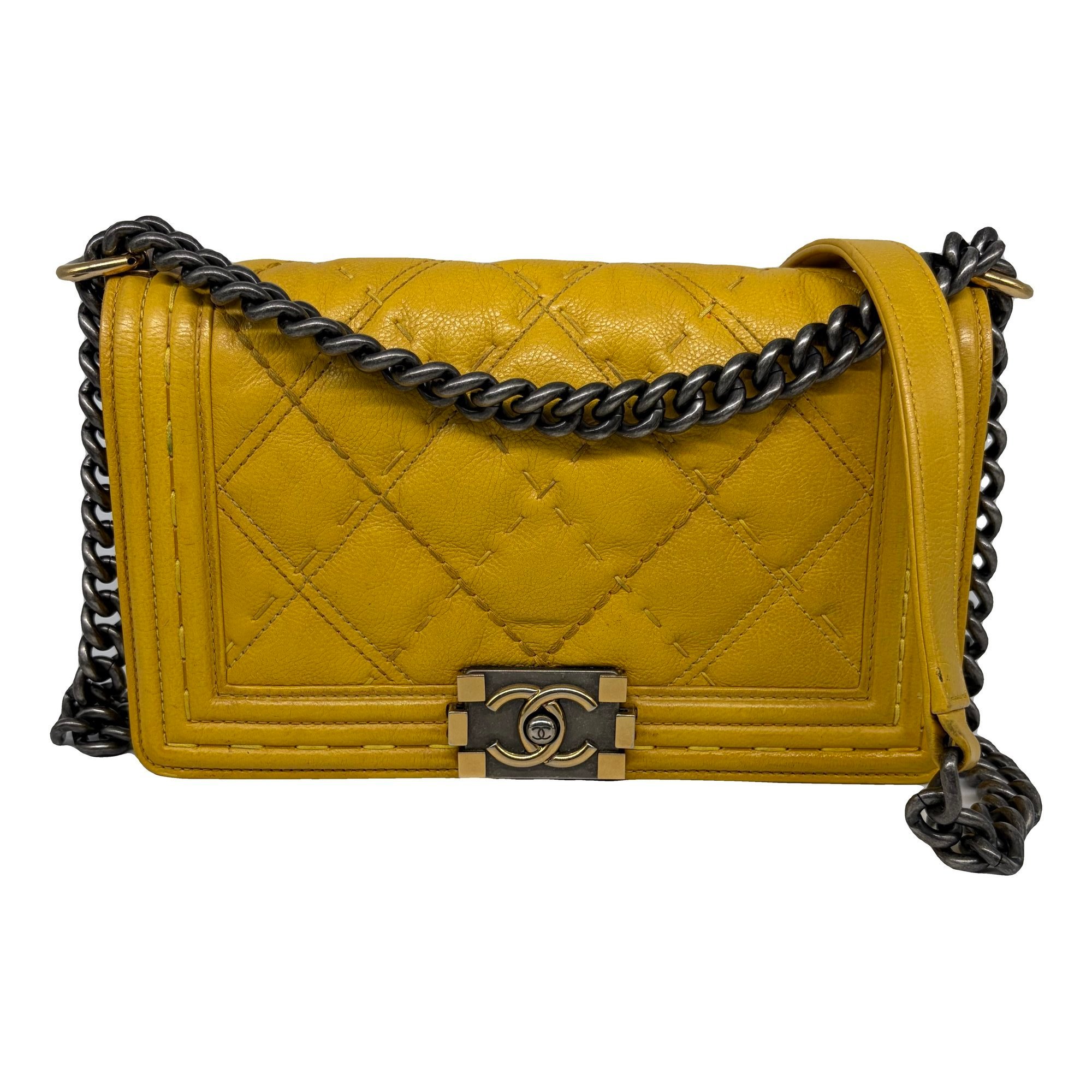 Boy leather handbag