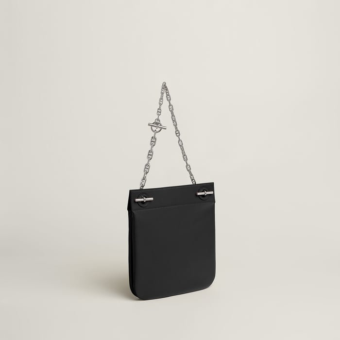 Noir Poche Cliquetis Bag
