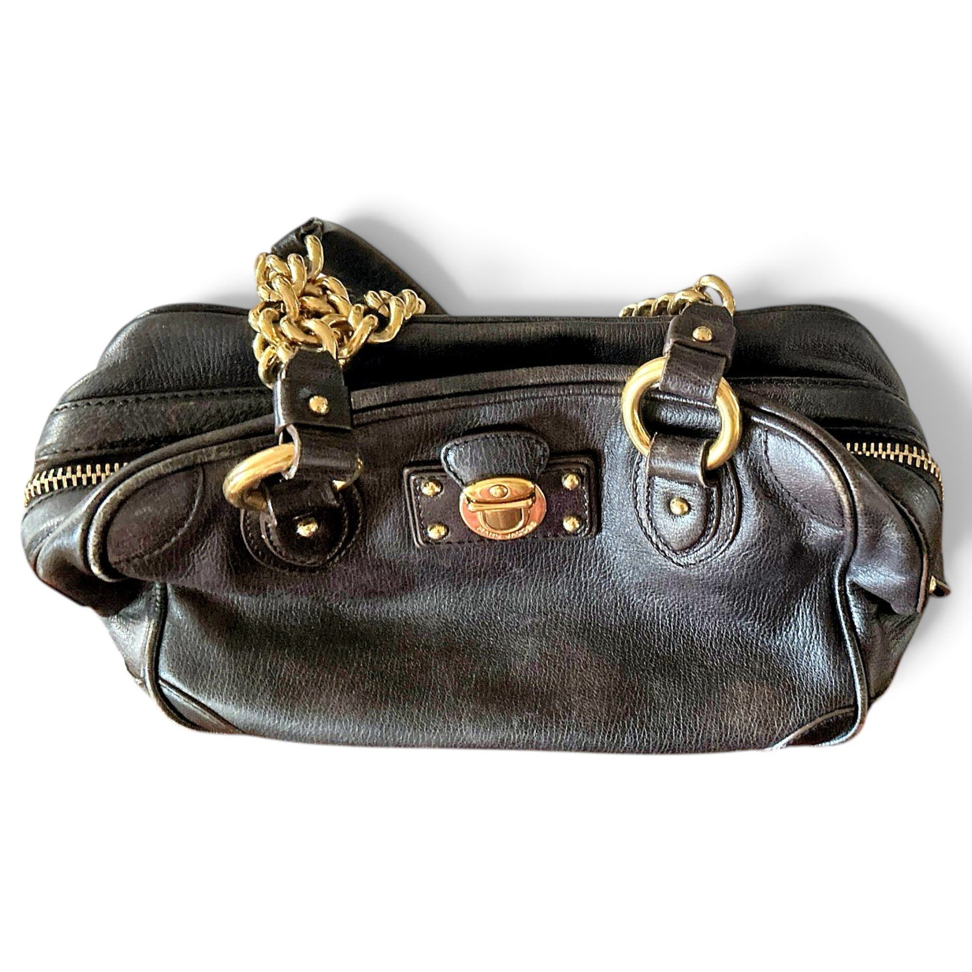 Leather handbag