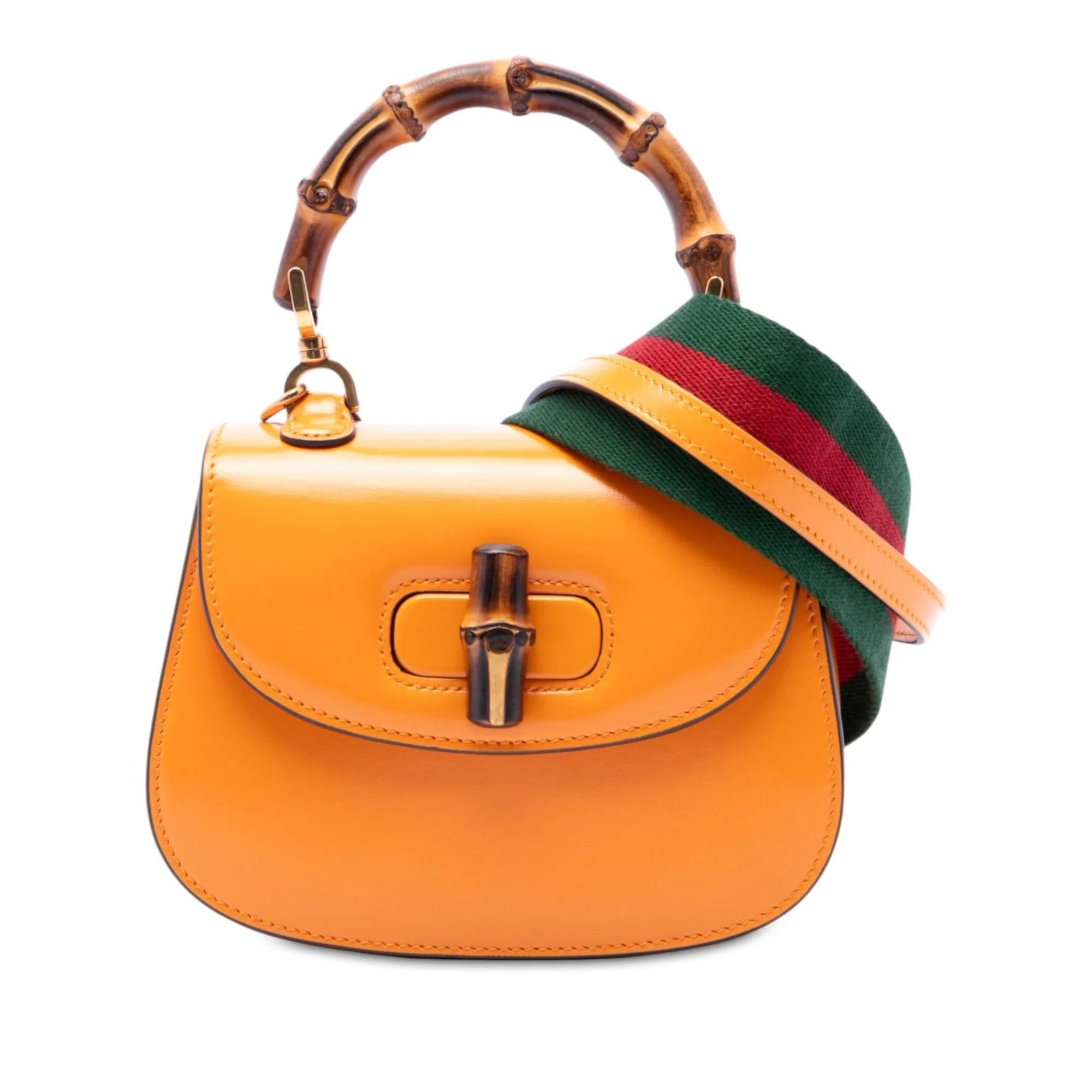 Bamboo Top Handle pony-style calfskin handbag