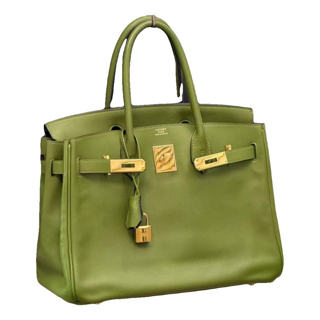 Birkin 30 leather handbag