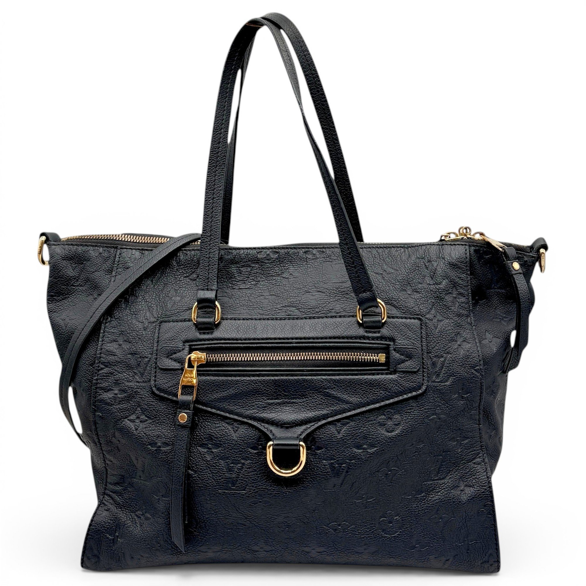 Lumineuse pony-style calfskin tote