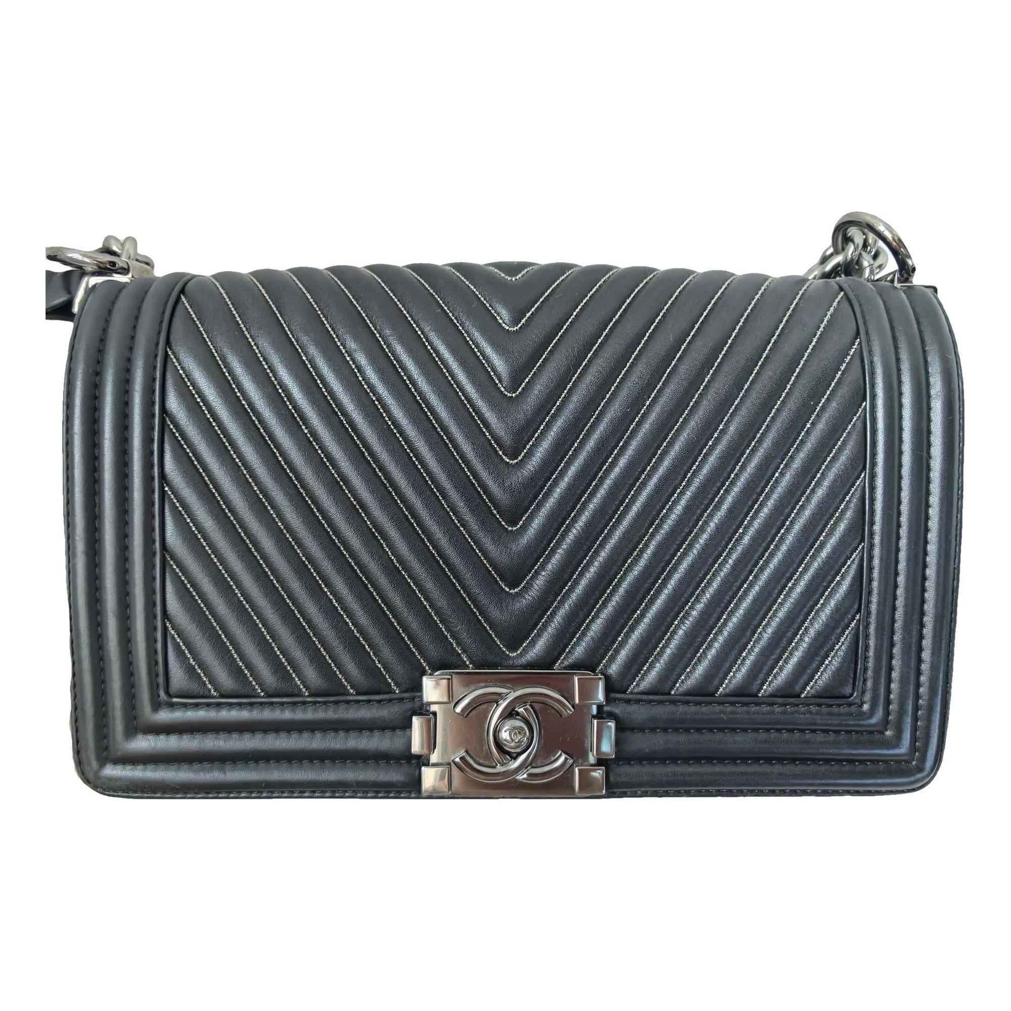 Boy leather crossbody bag
