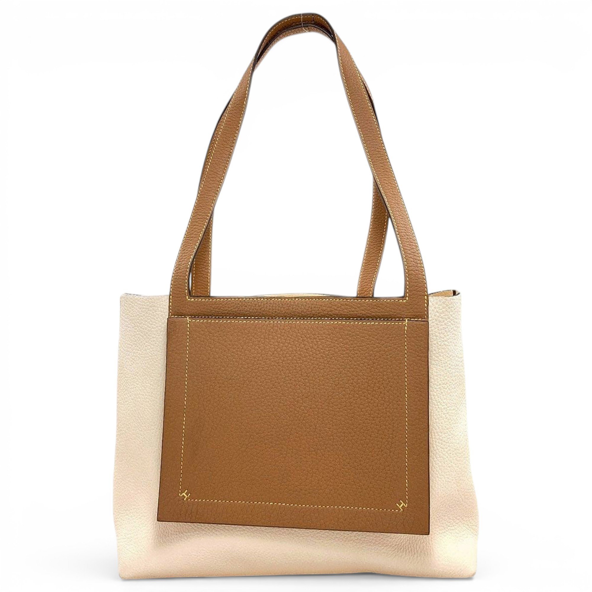 Leather tote