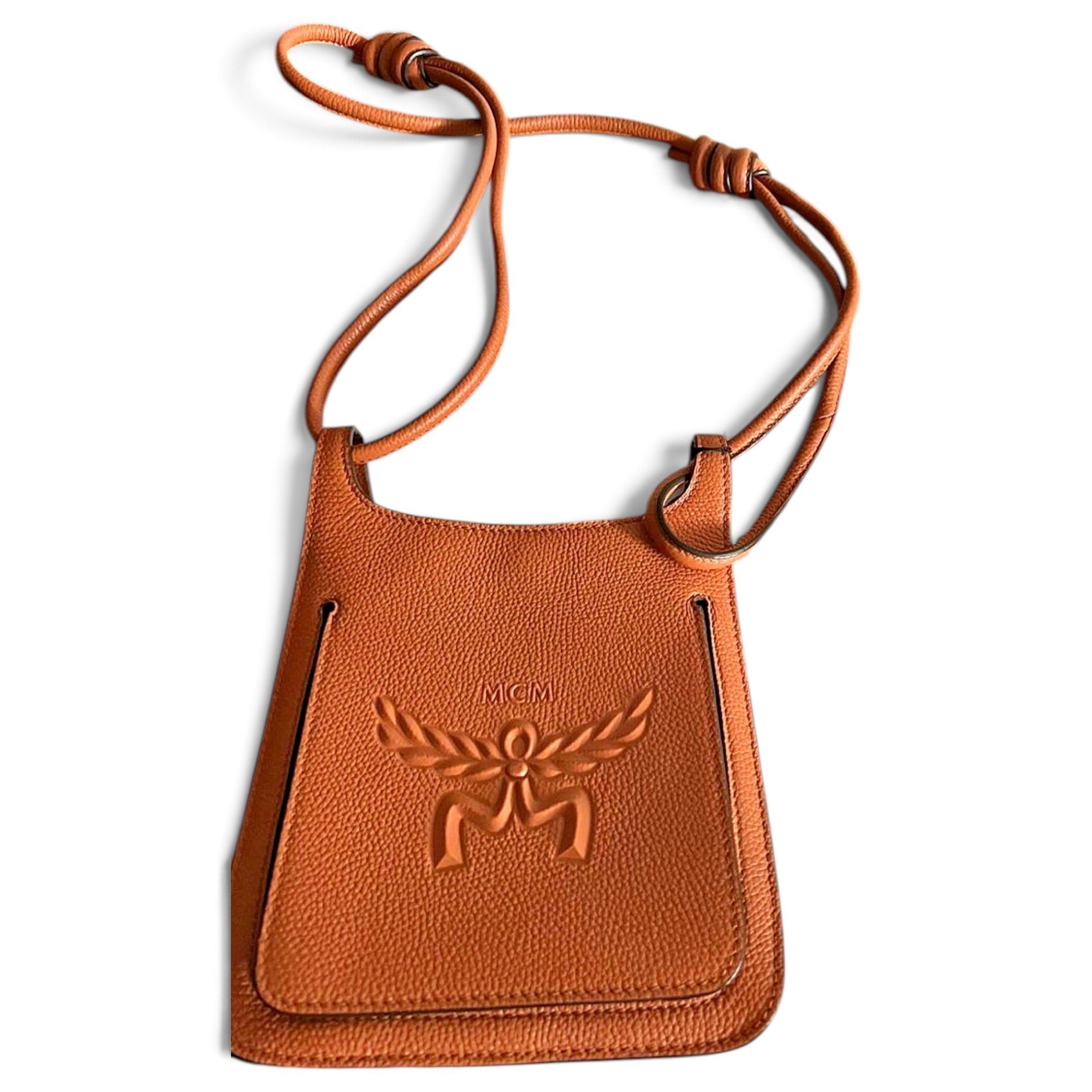 Leather crossbody bag