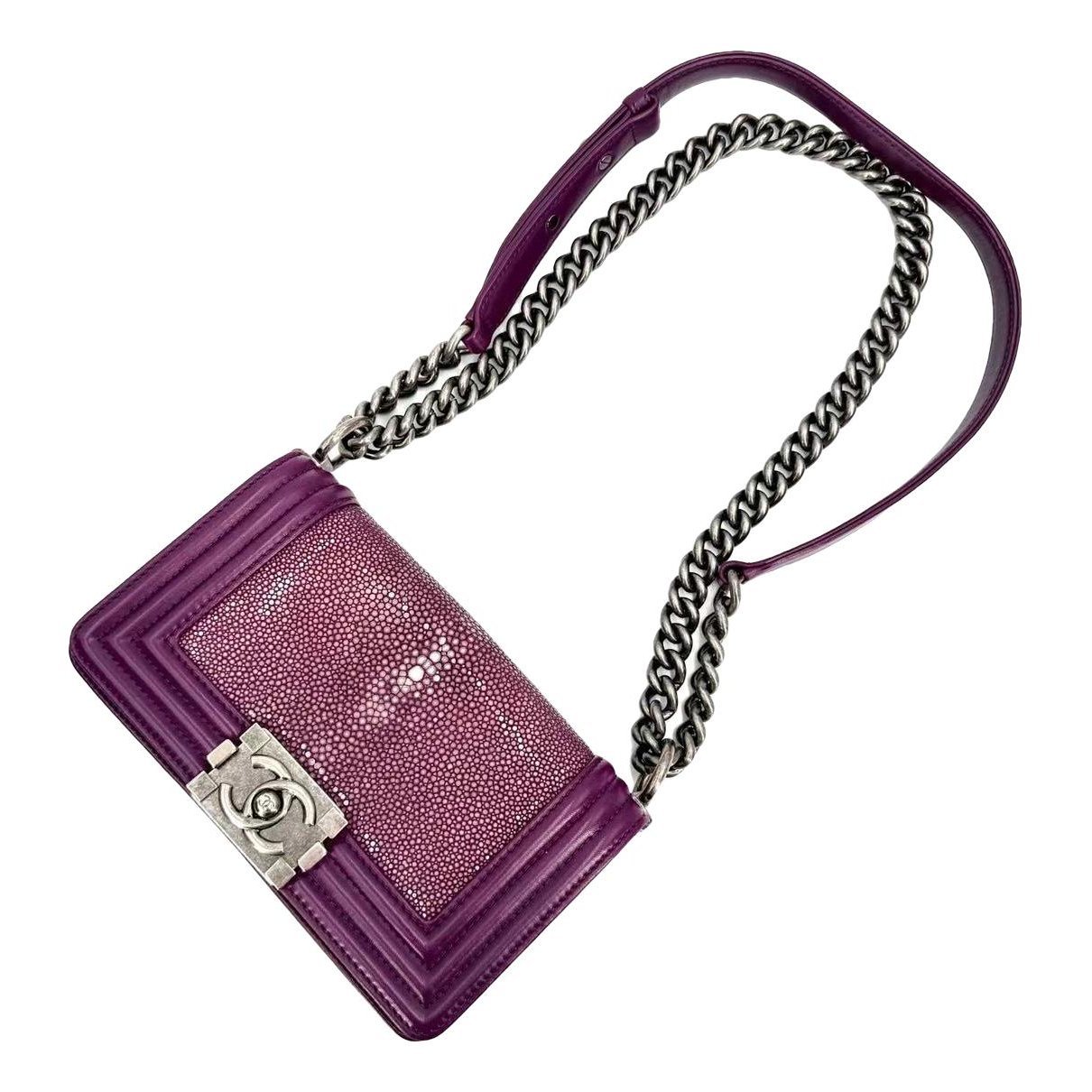 Boy leather handbag