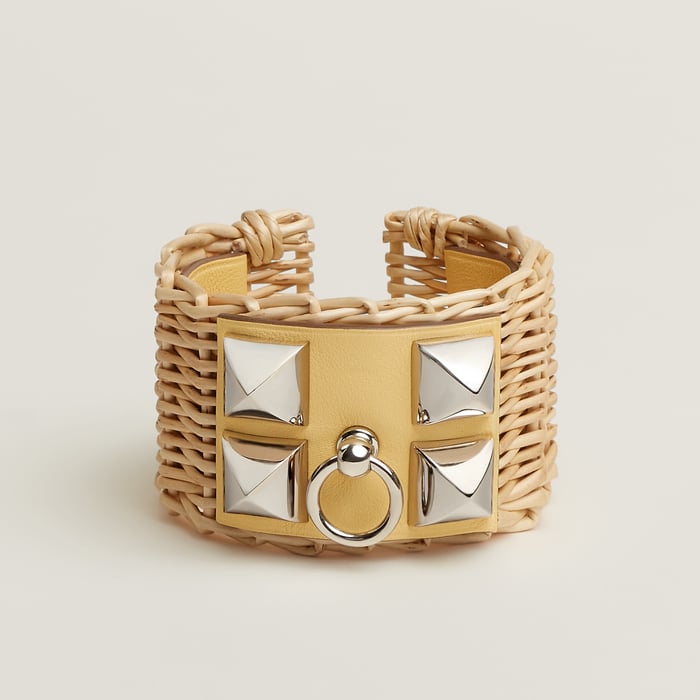 Jaune Poussin Medor Picnic Cuff Bracelet