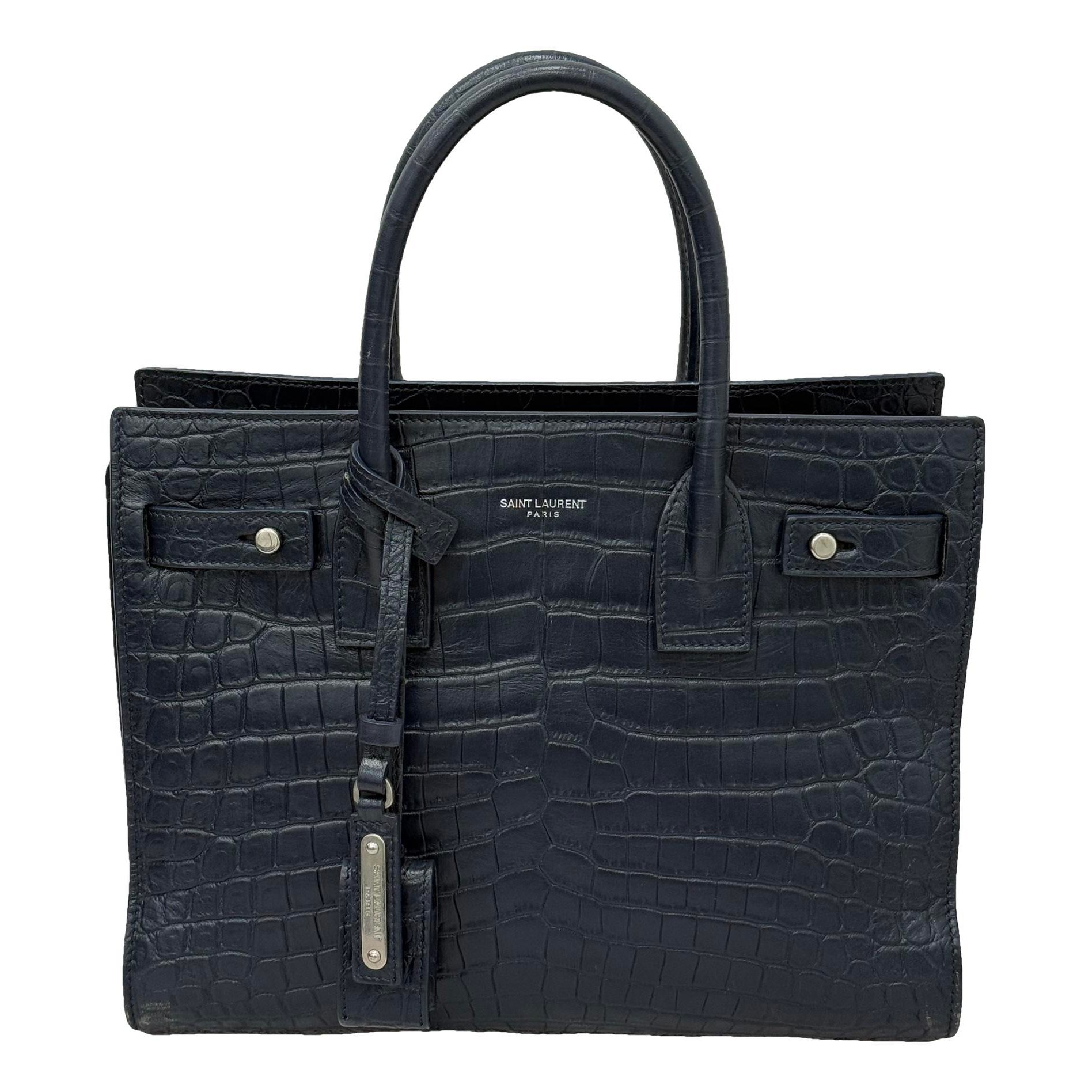 Saint Laurent Sac de Jour leather handbag