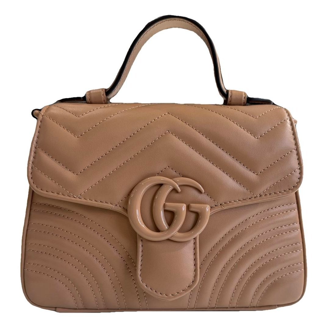 GG Marmont Flap leather handbag