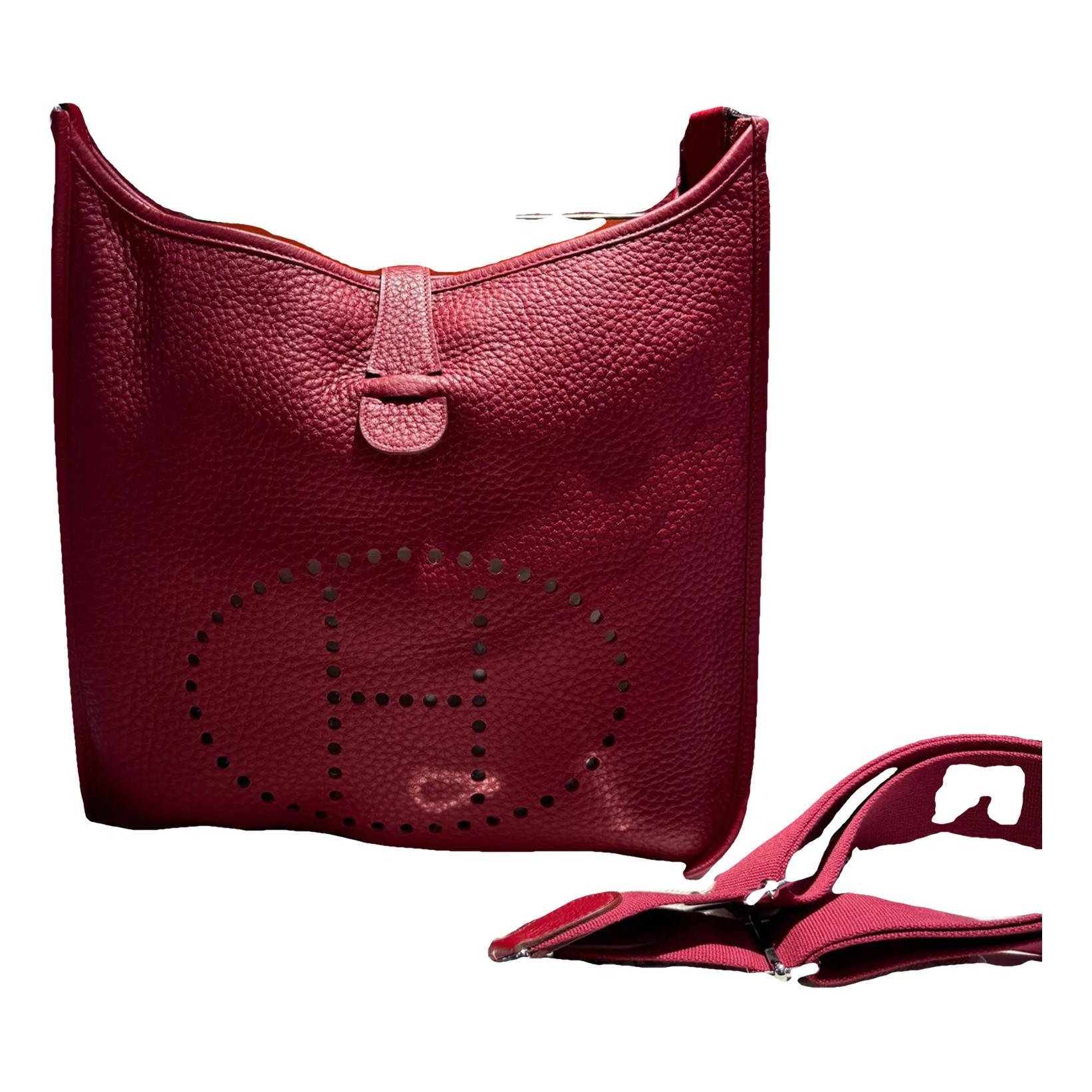 Evelyne leather handbag