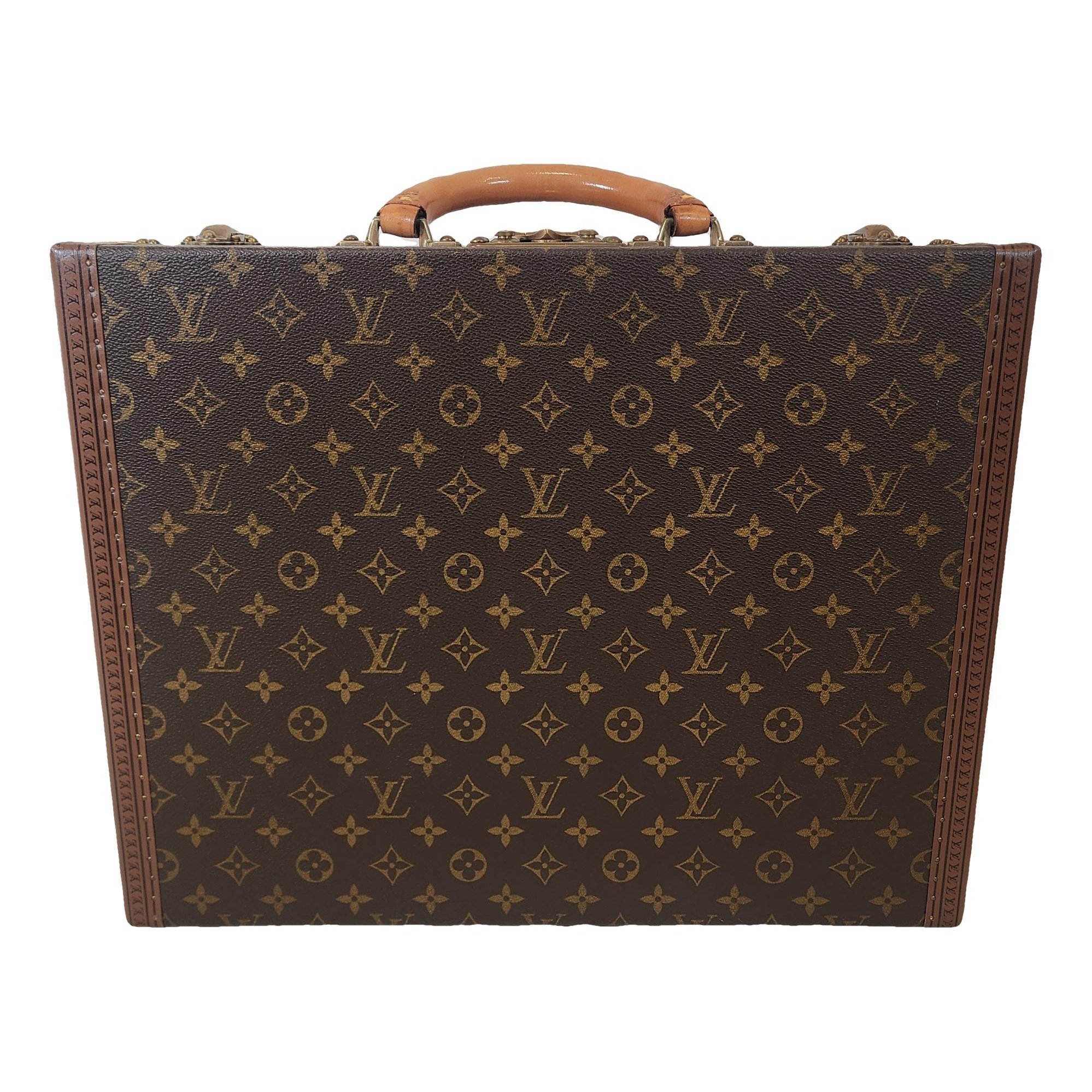 Cotteville leather travel bag
