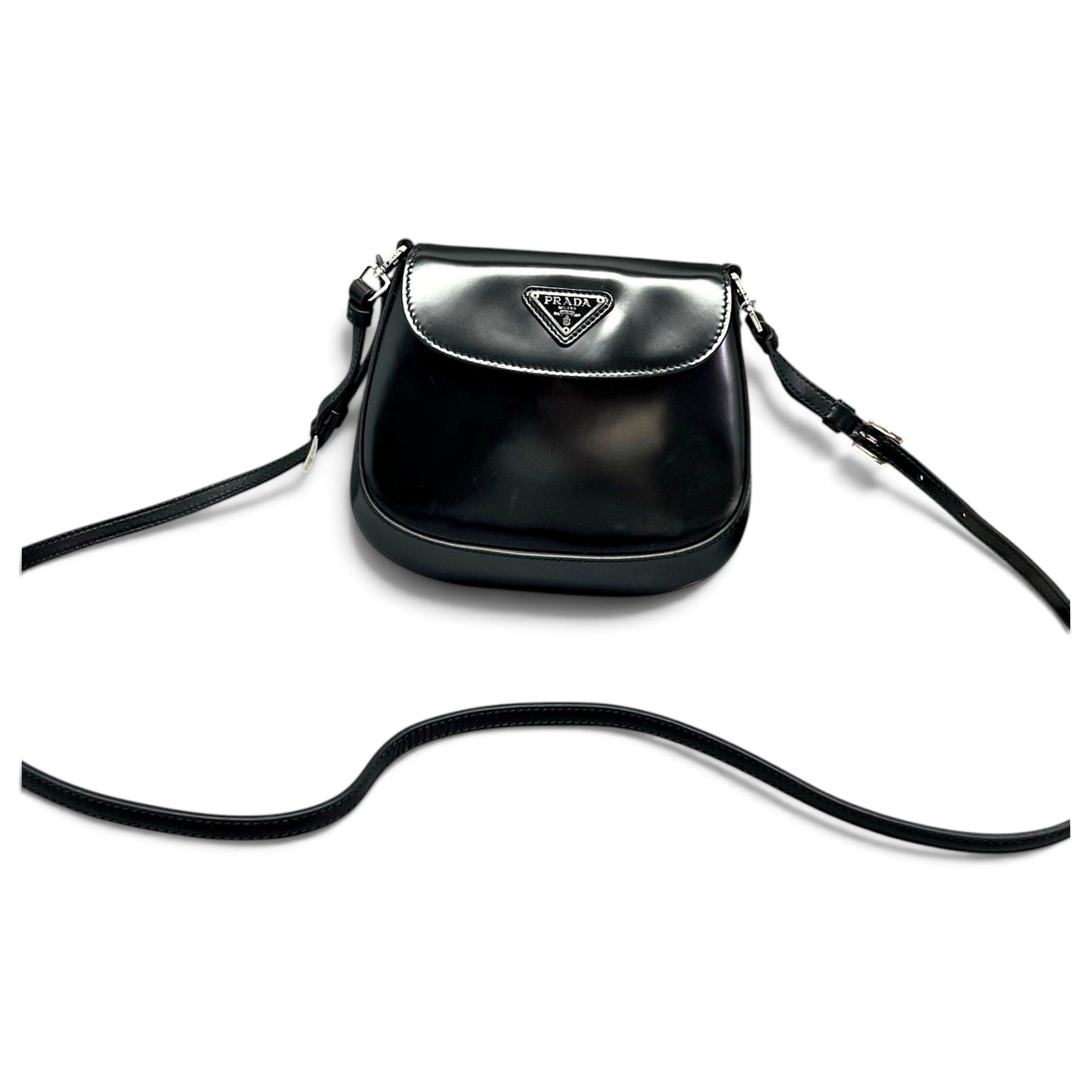 Cleo Flap leather handbag