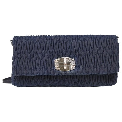 Miu Crystal clutch bag