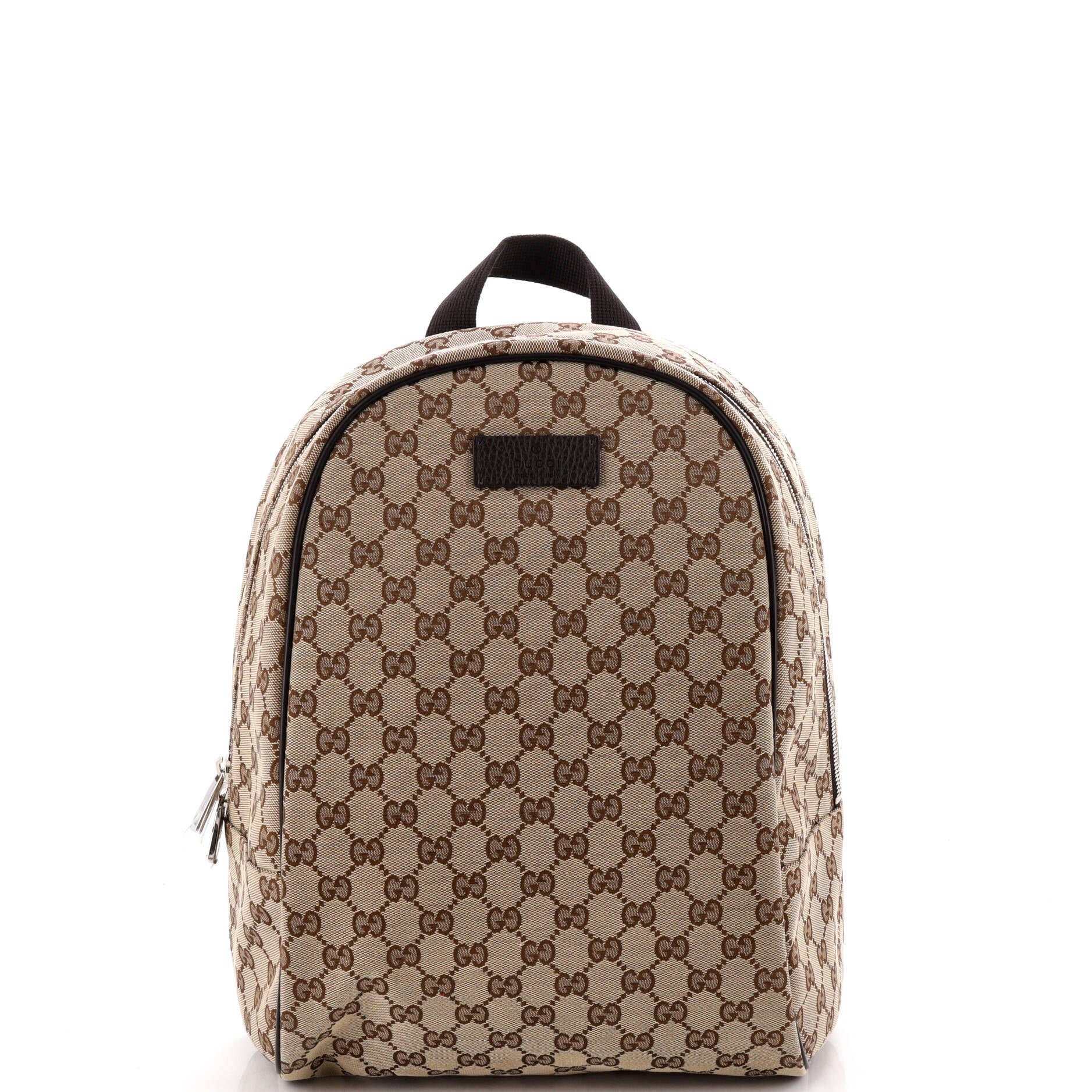 Zip Around Travel Backpack GG Canvas