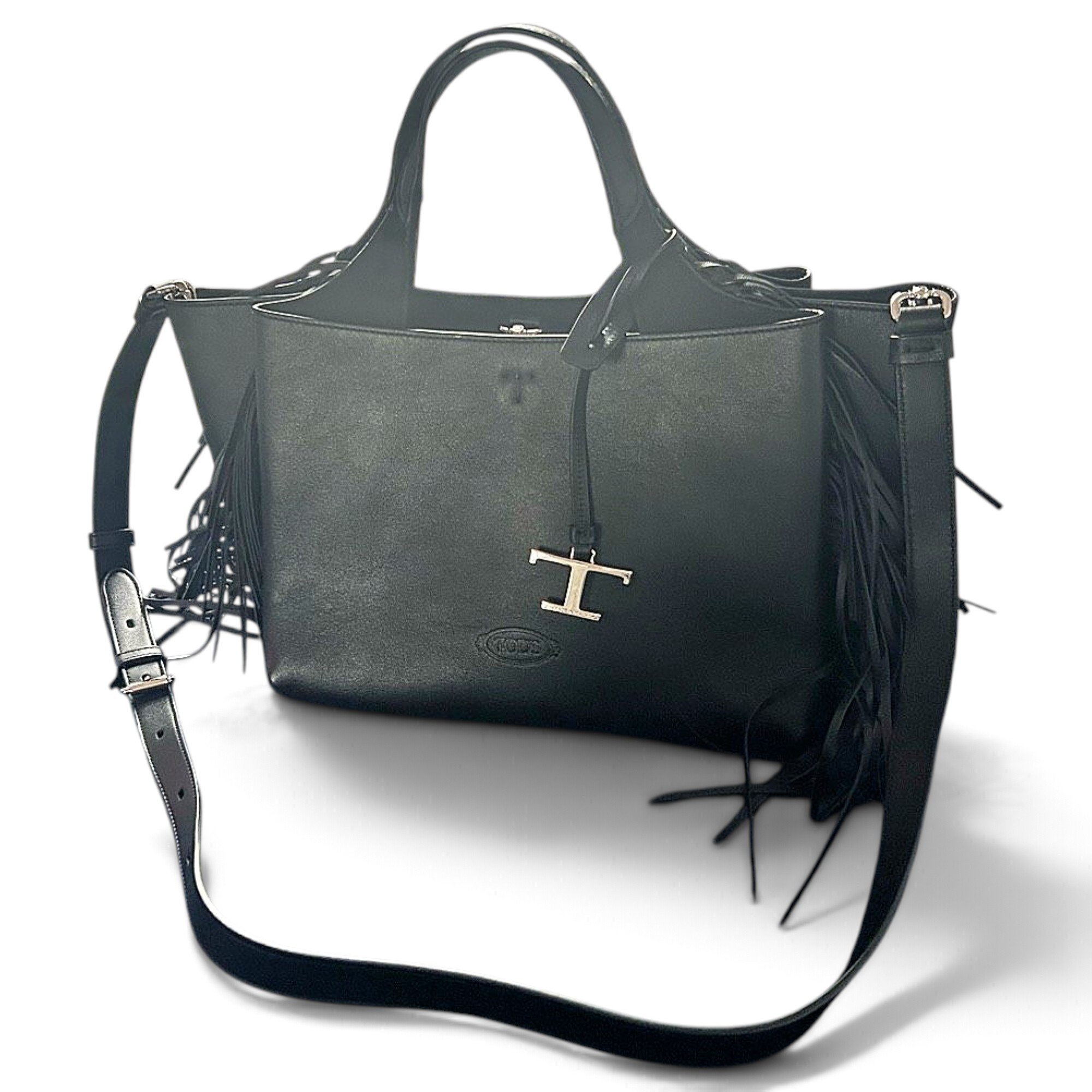 Leather tote
