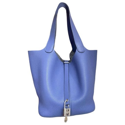Picotin leather handbag