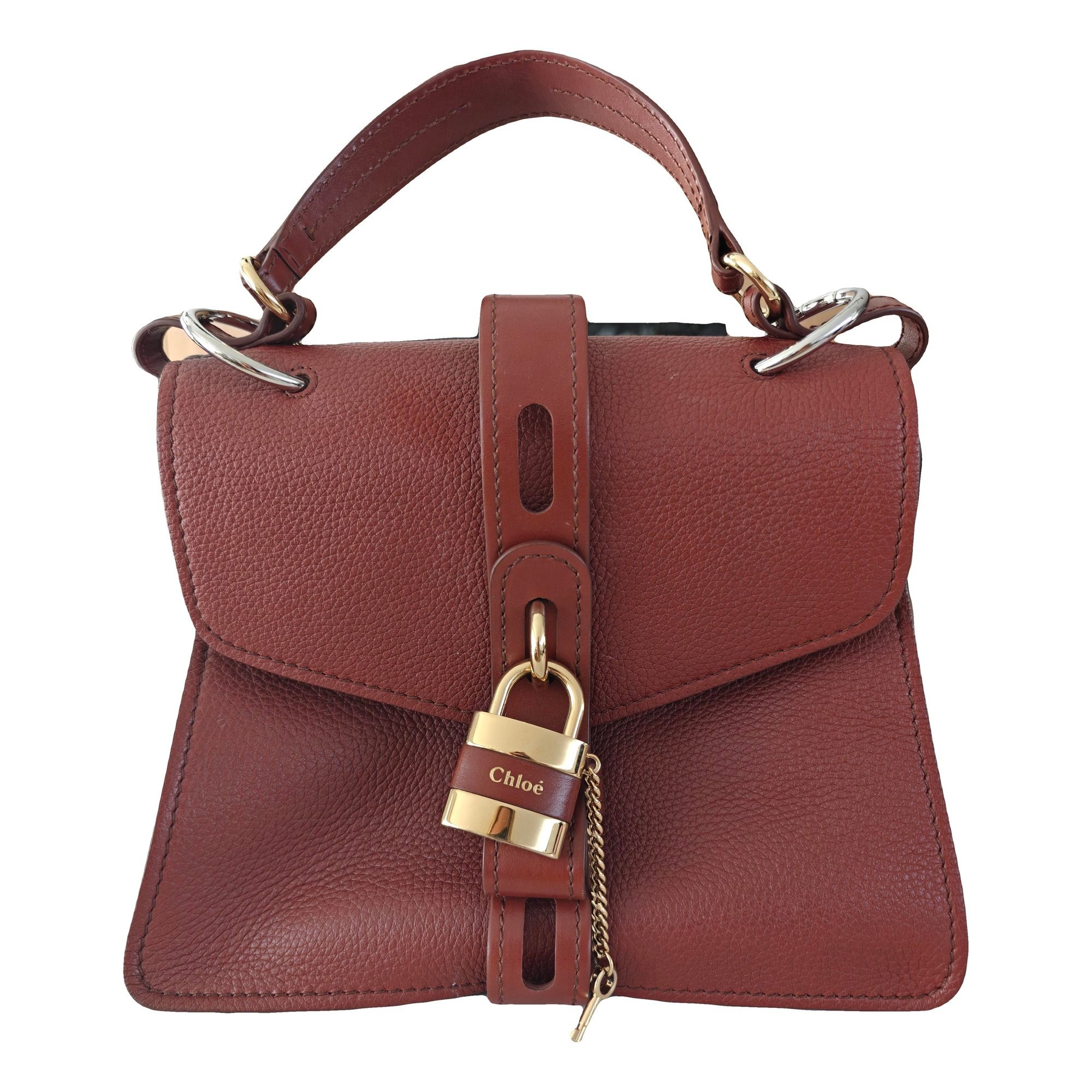 Aby leather handbag