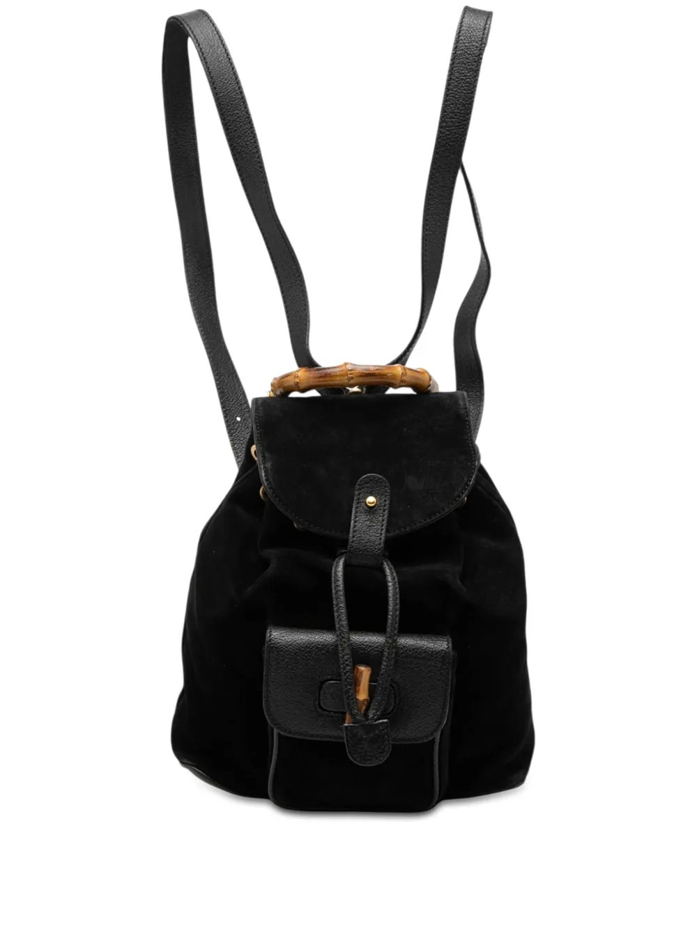 20th Century Suede Bamboo backpack