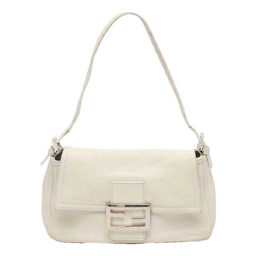 Baguette leather handbag