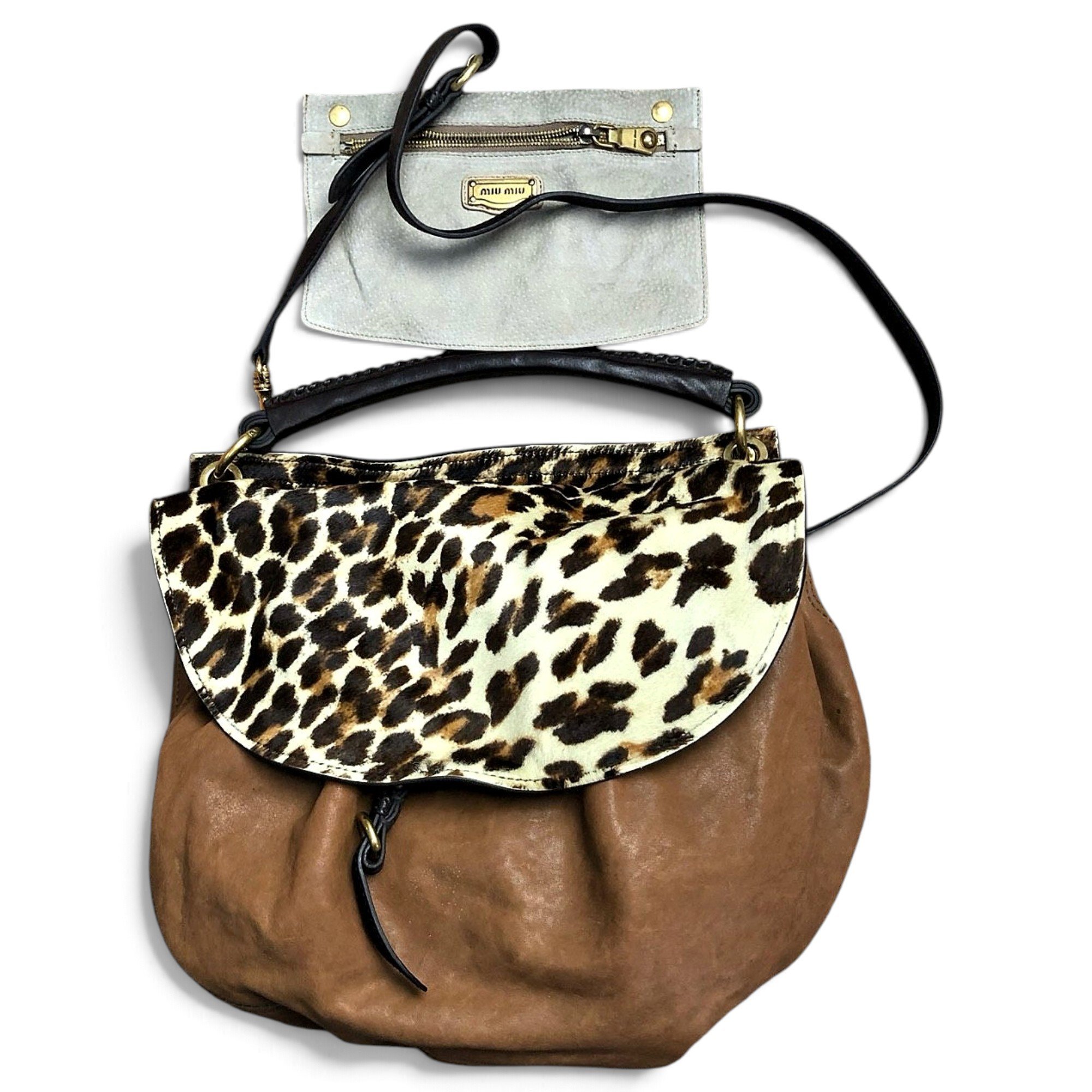 Leather handbag
