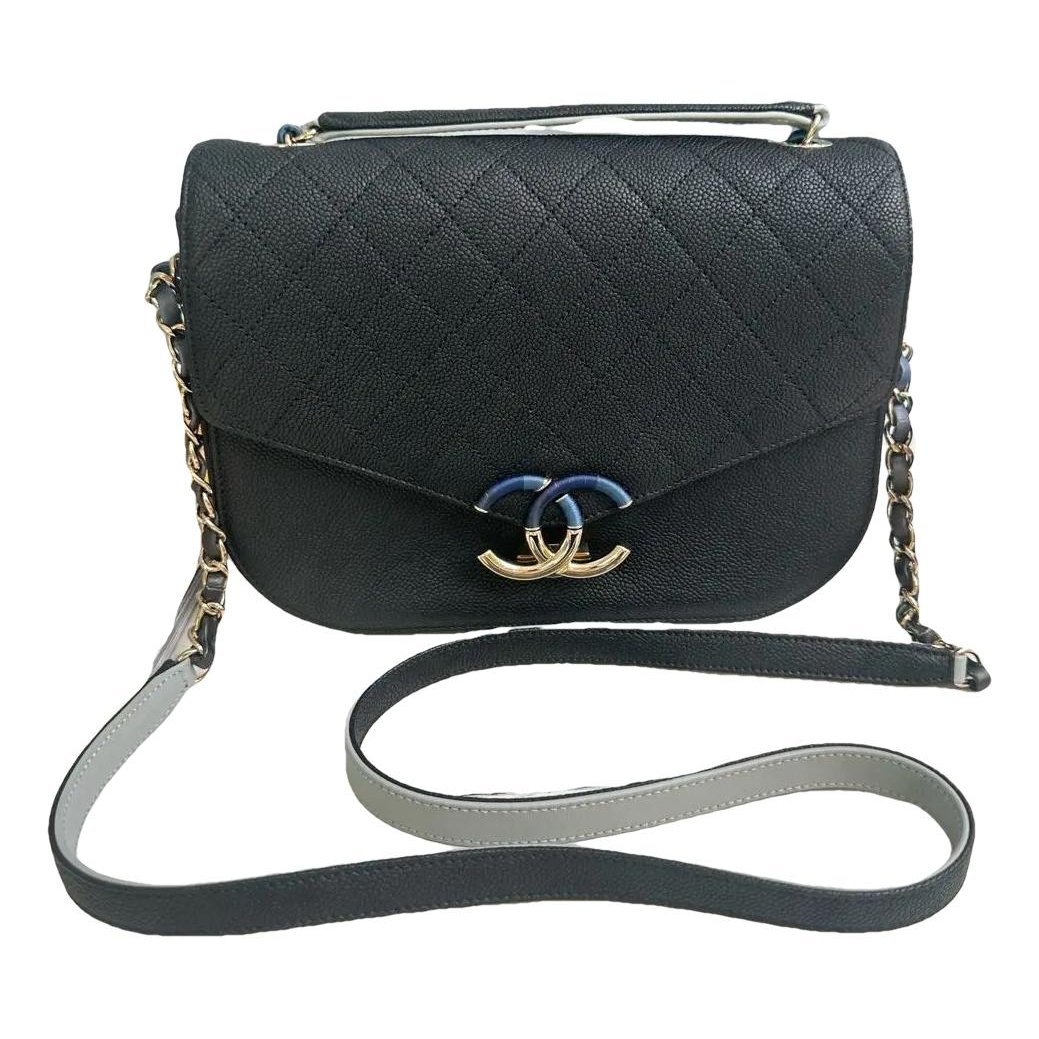 Coco Curve leather crossbody bag