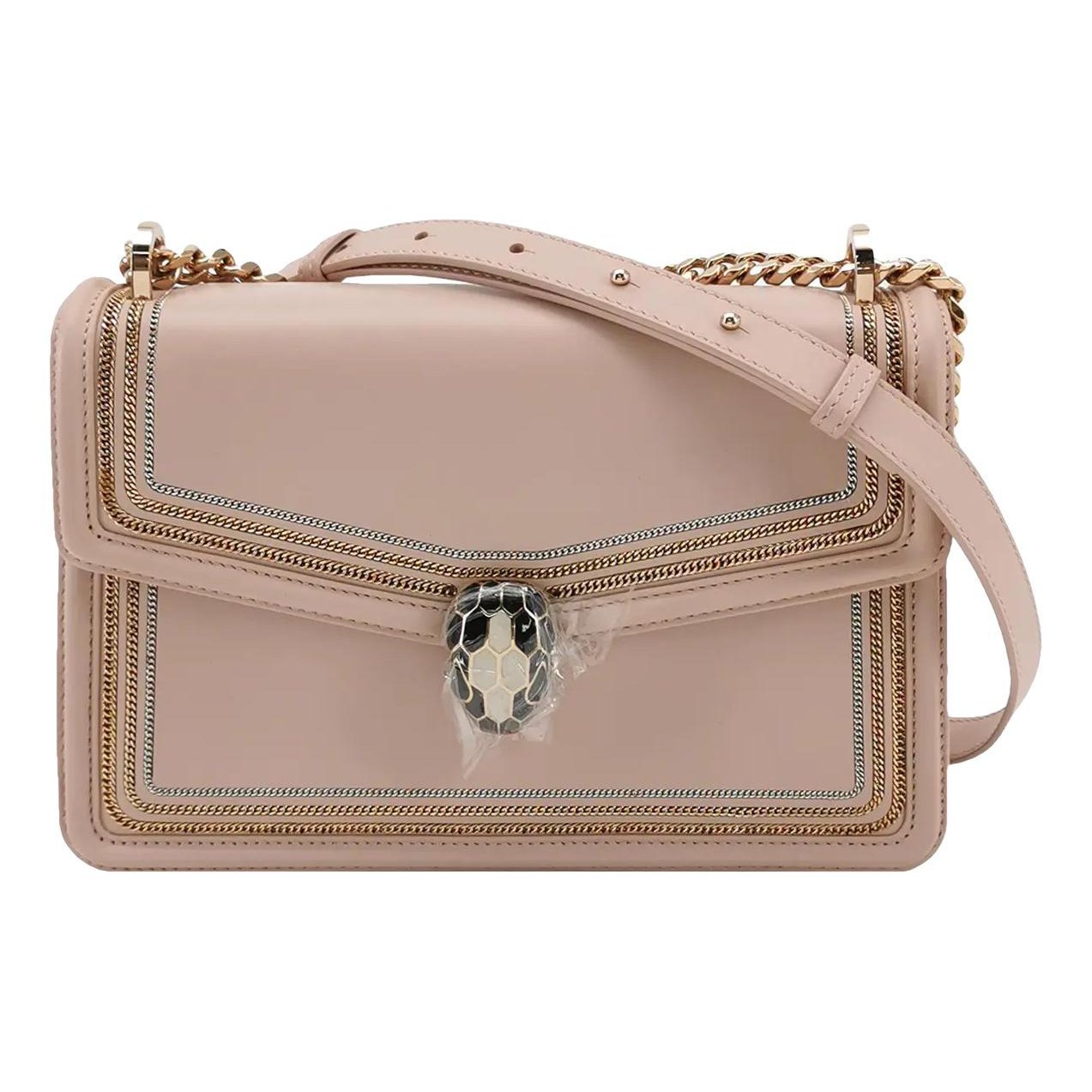 Serpenti leather crossbody bag