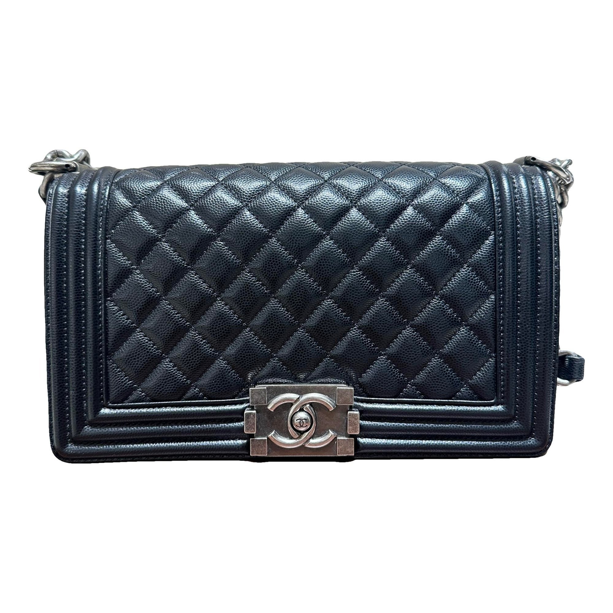 Boy leather crossbody bag