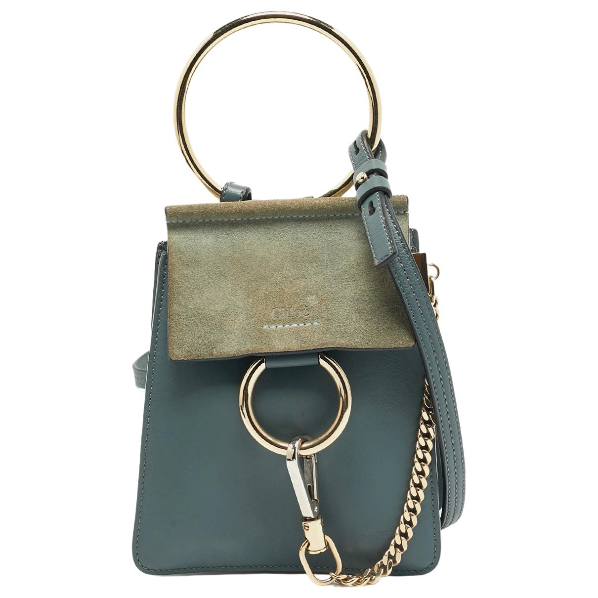 Faye leather handbag