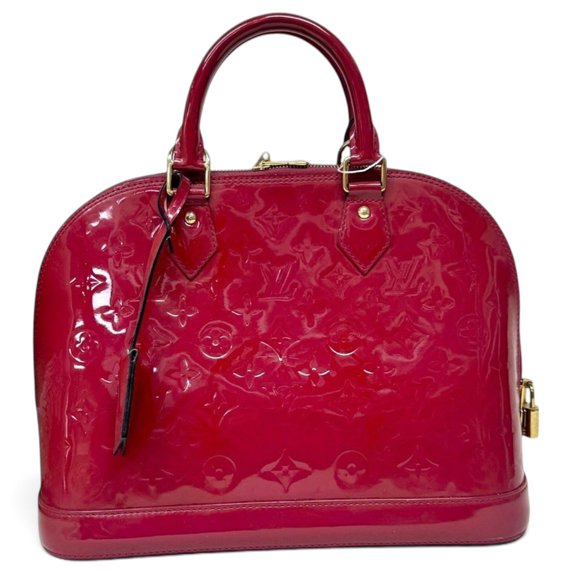Alma patent leather handbag