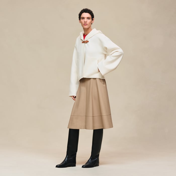 Blanc Naturel Hooded Jacket