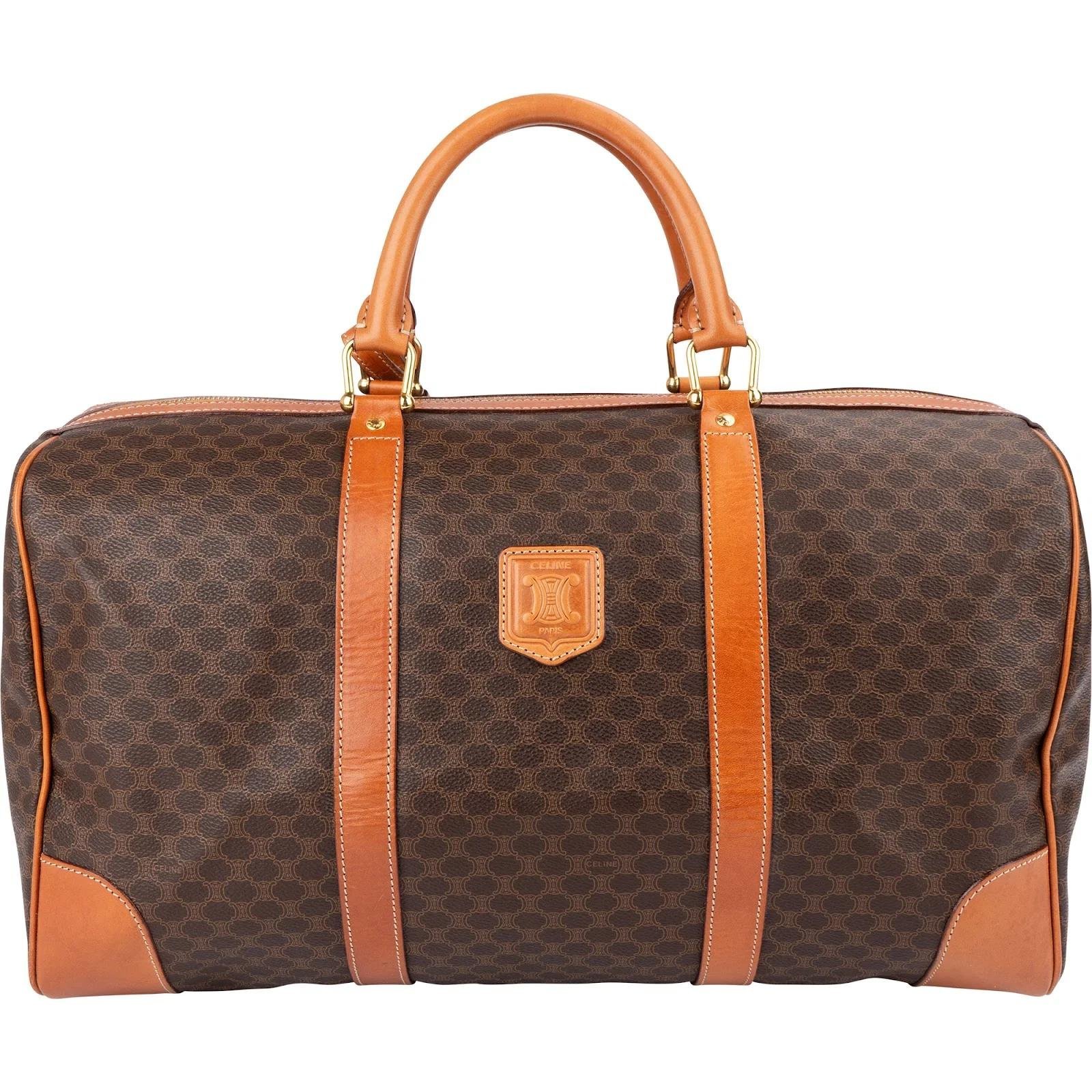 Triomphe leather handbag