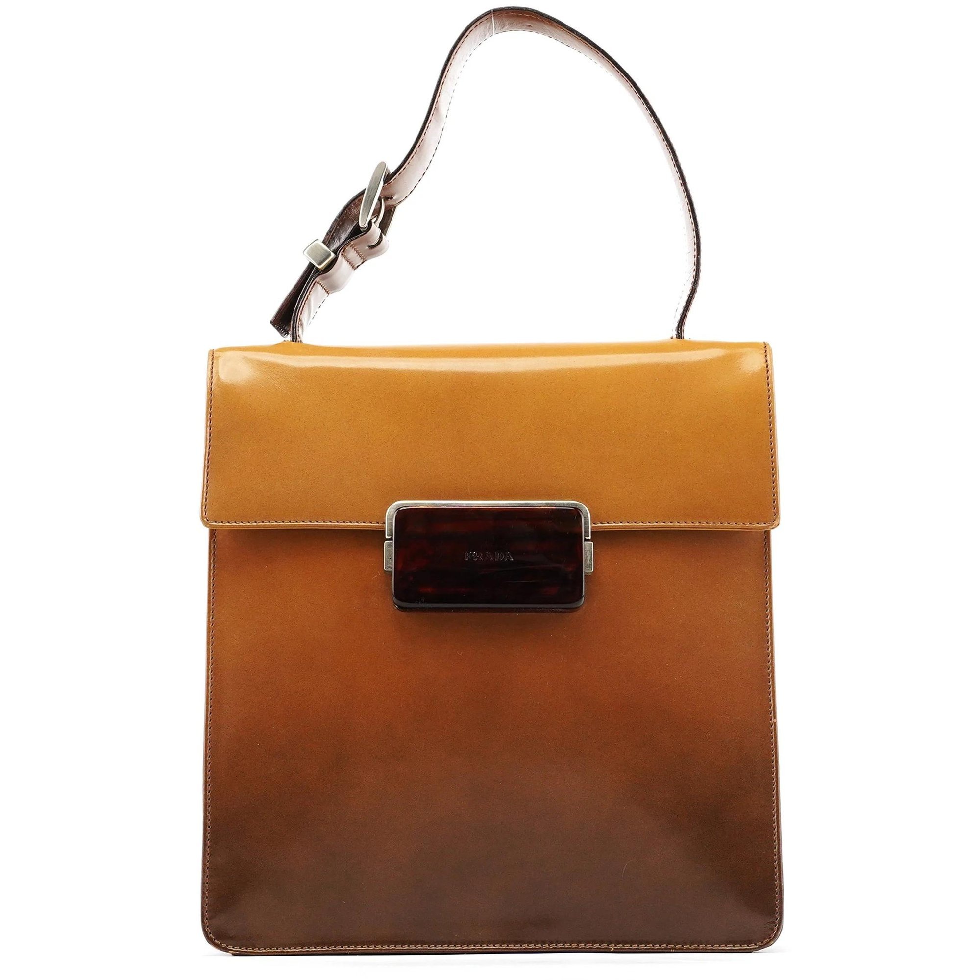 Re-Edition 1995 patent leather handbag