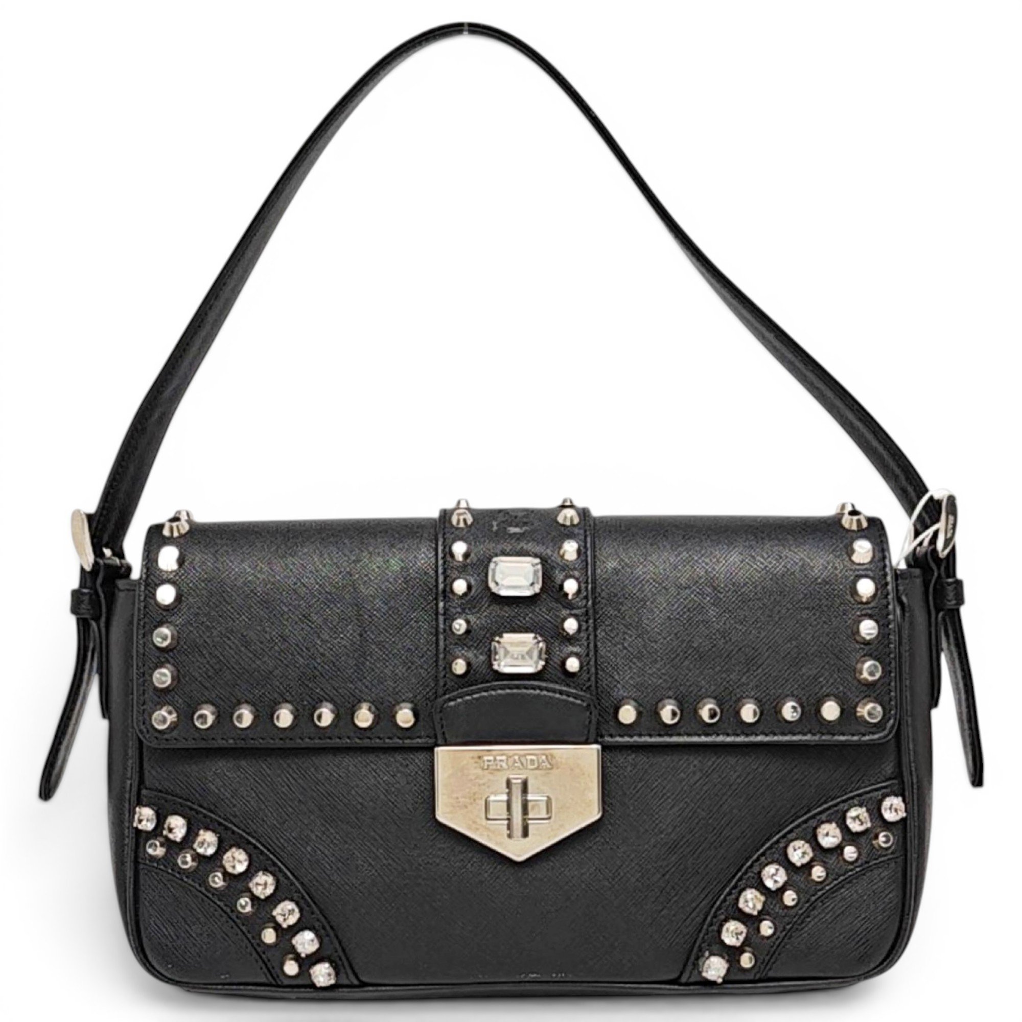 Prada Elektra leather handbag