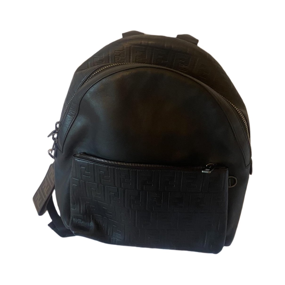 Leather backpack