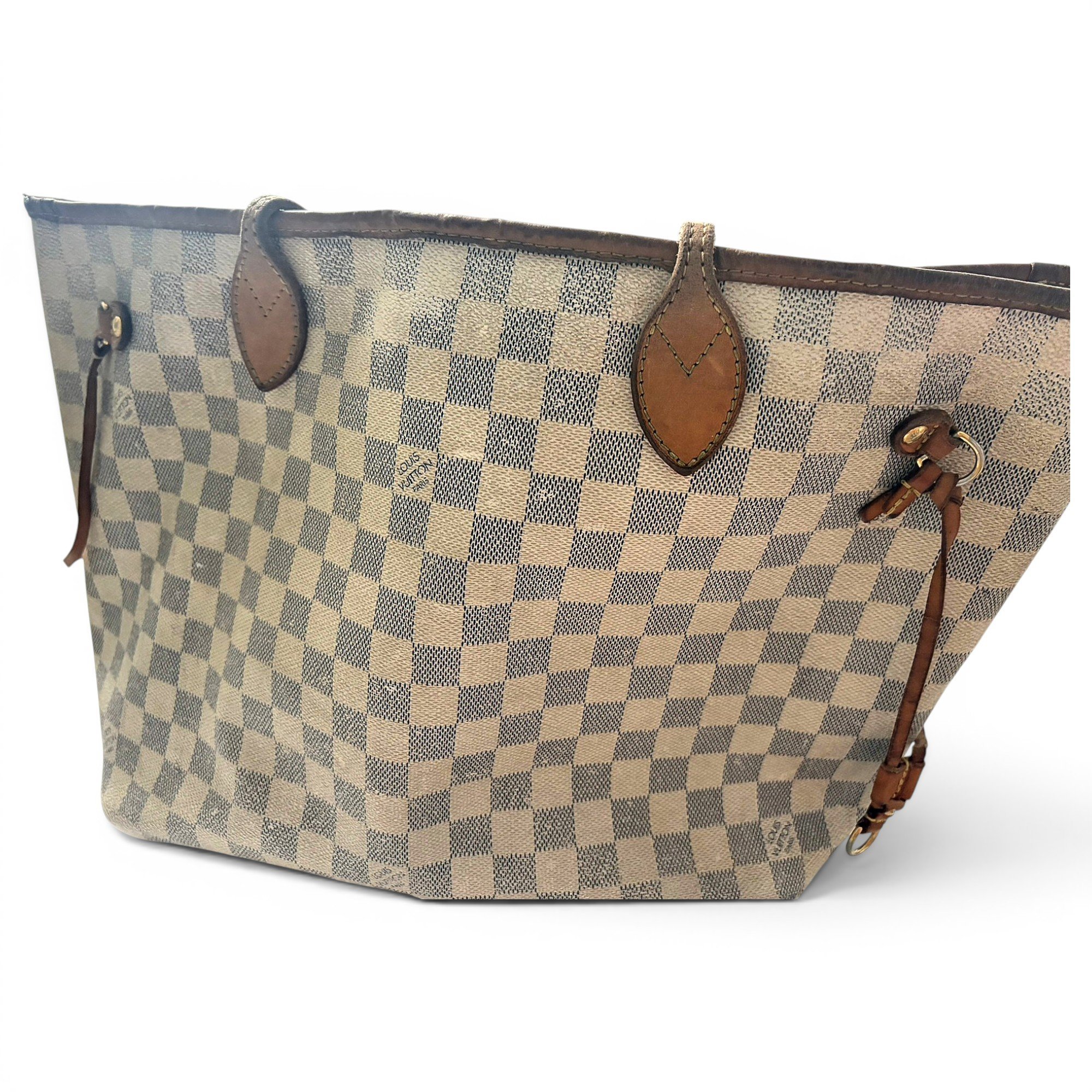 Neverfull leather tote