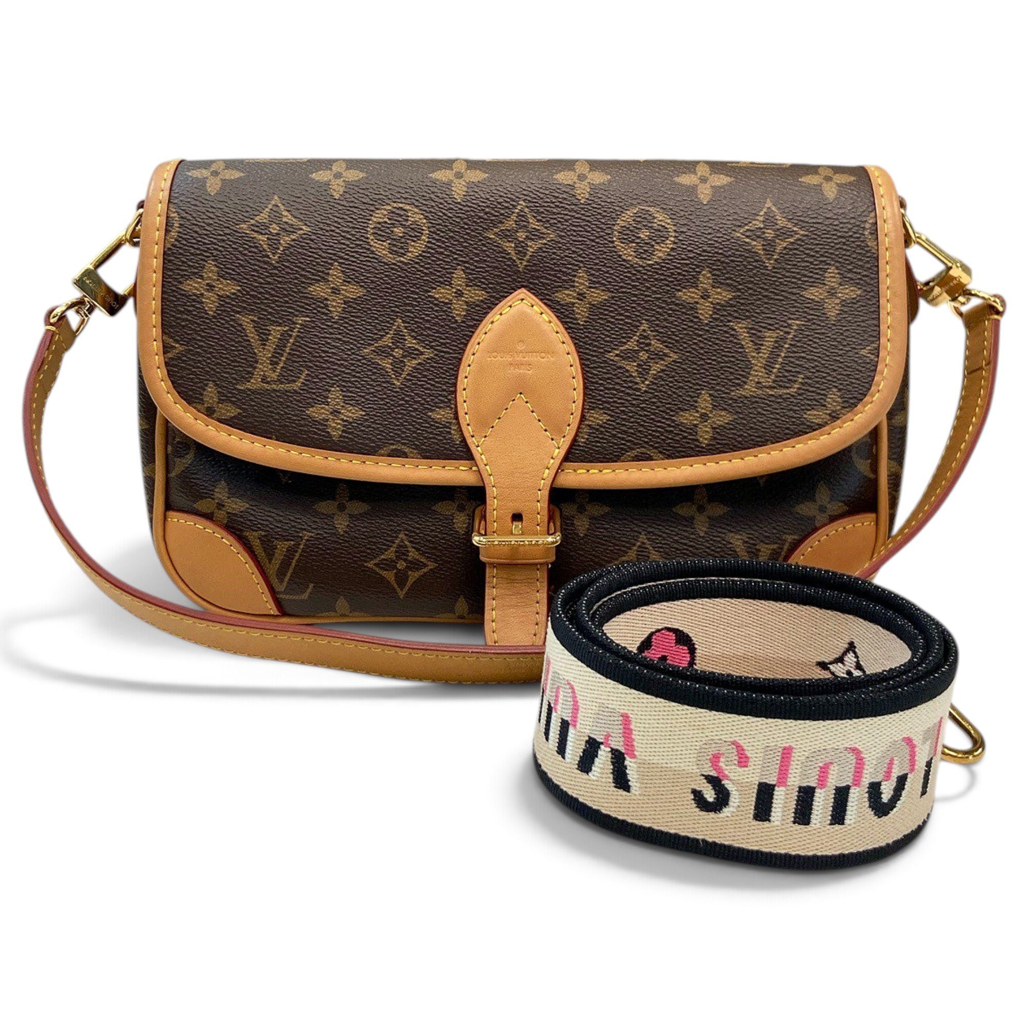Diane leather crossbody bag