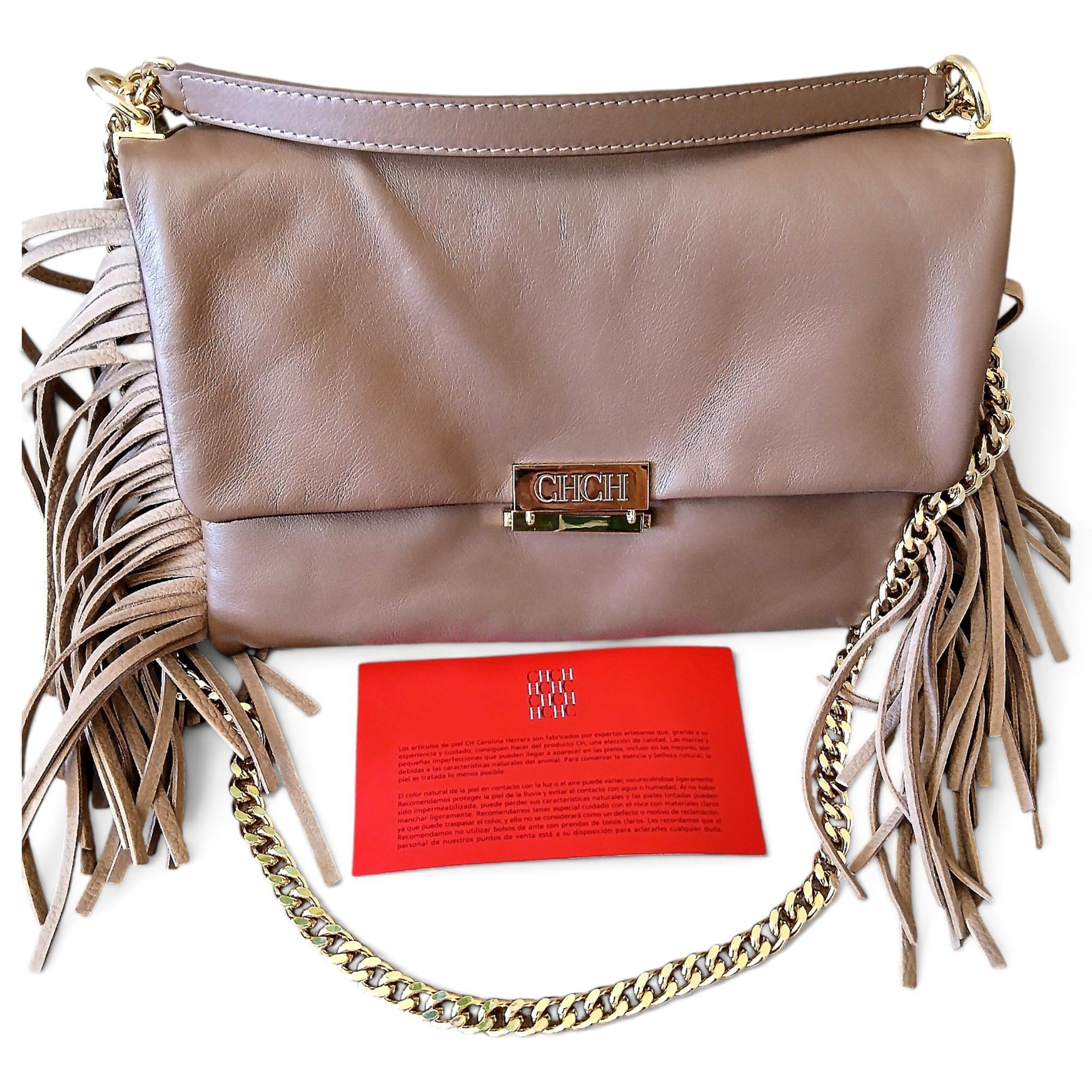 Leather handbag