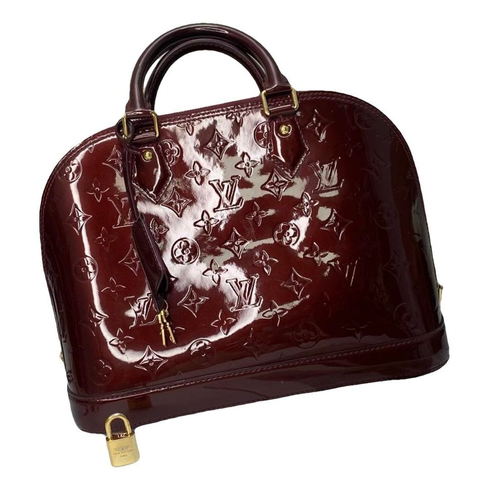 Alma leather handbag