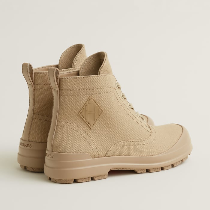 Beige Lin Kooler Ankle Boot