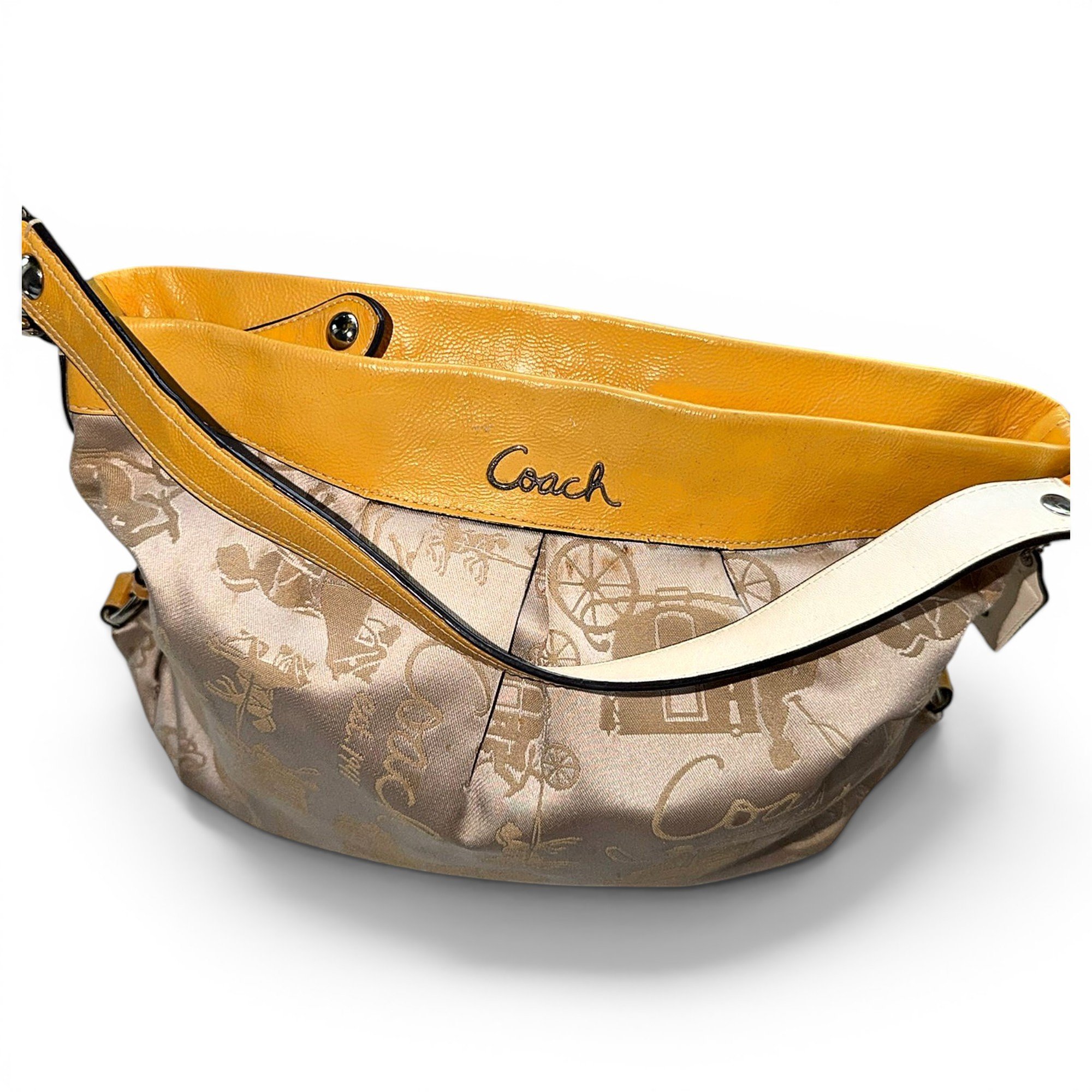 Leather tote