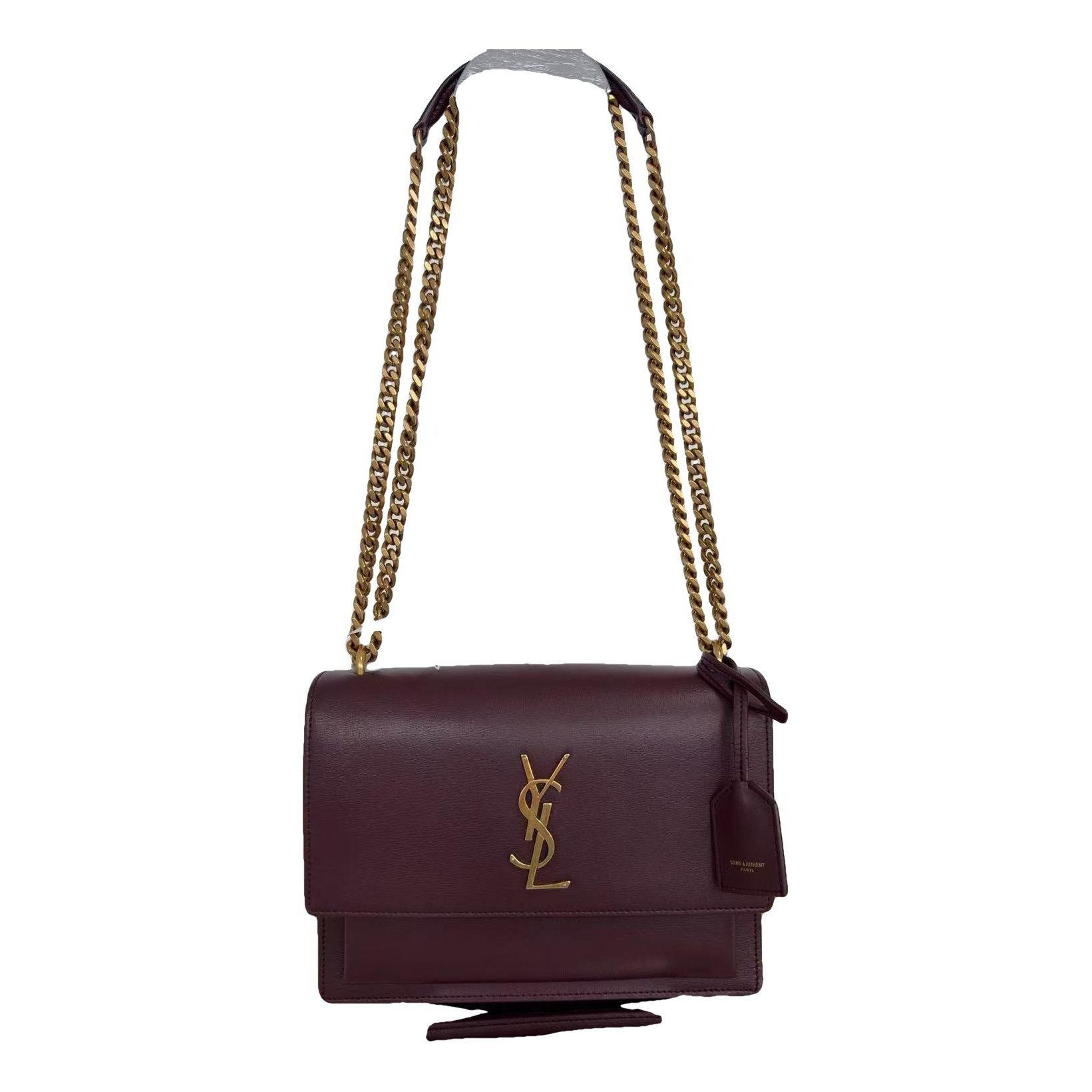Sunset leather handbag