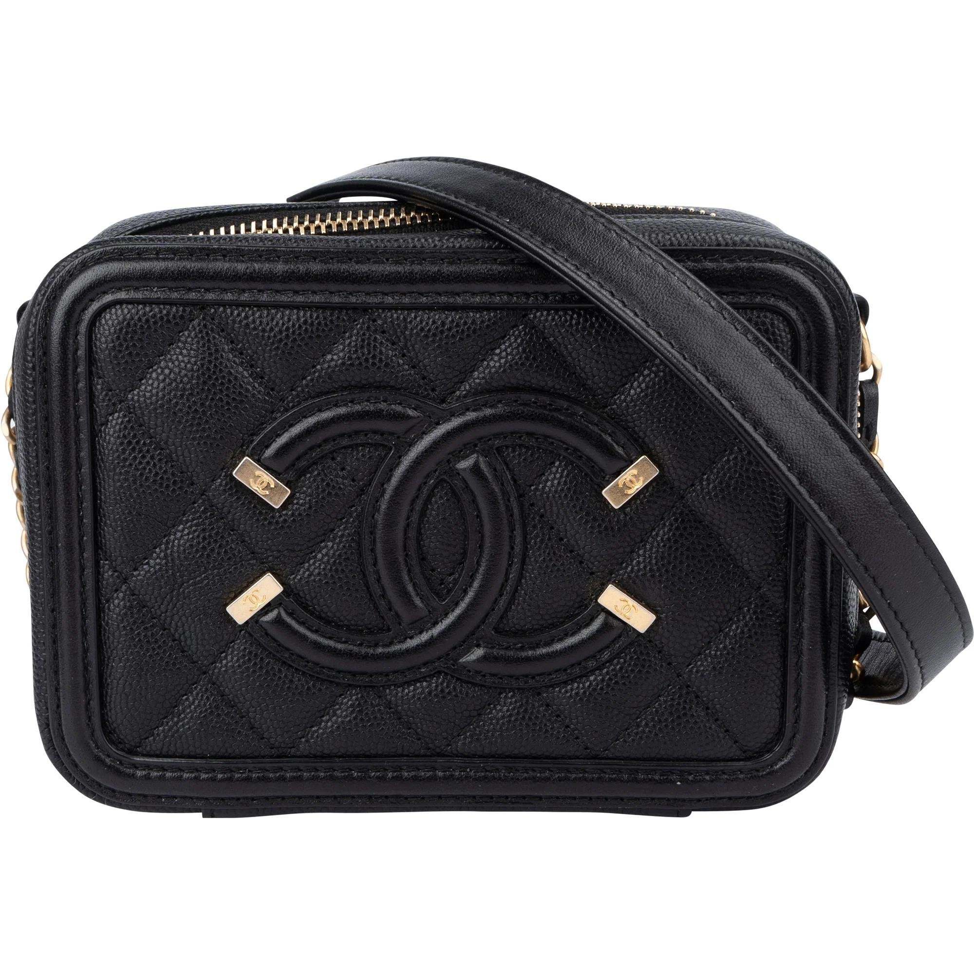 CC Filigree leather handbag