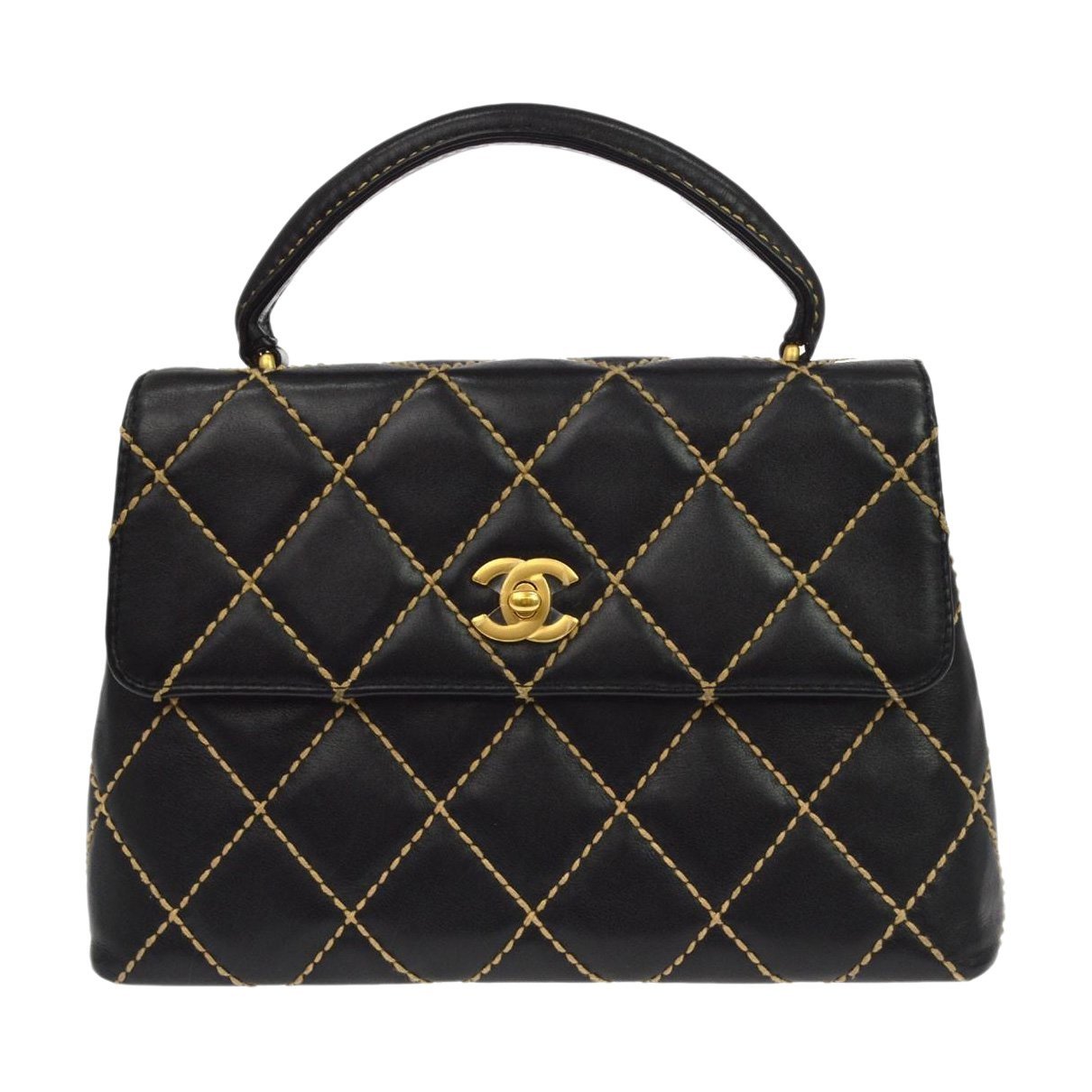 Coco Handle leather handbag